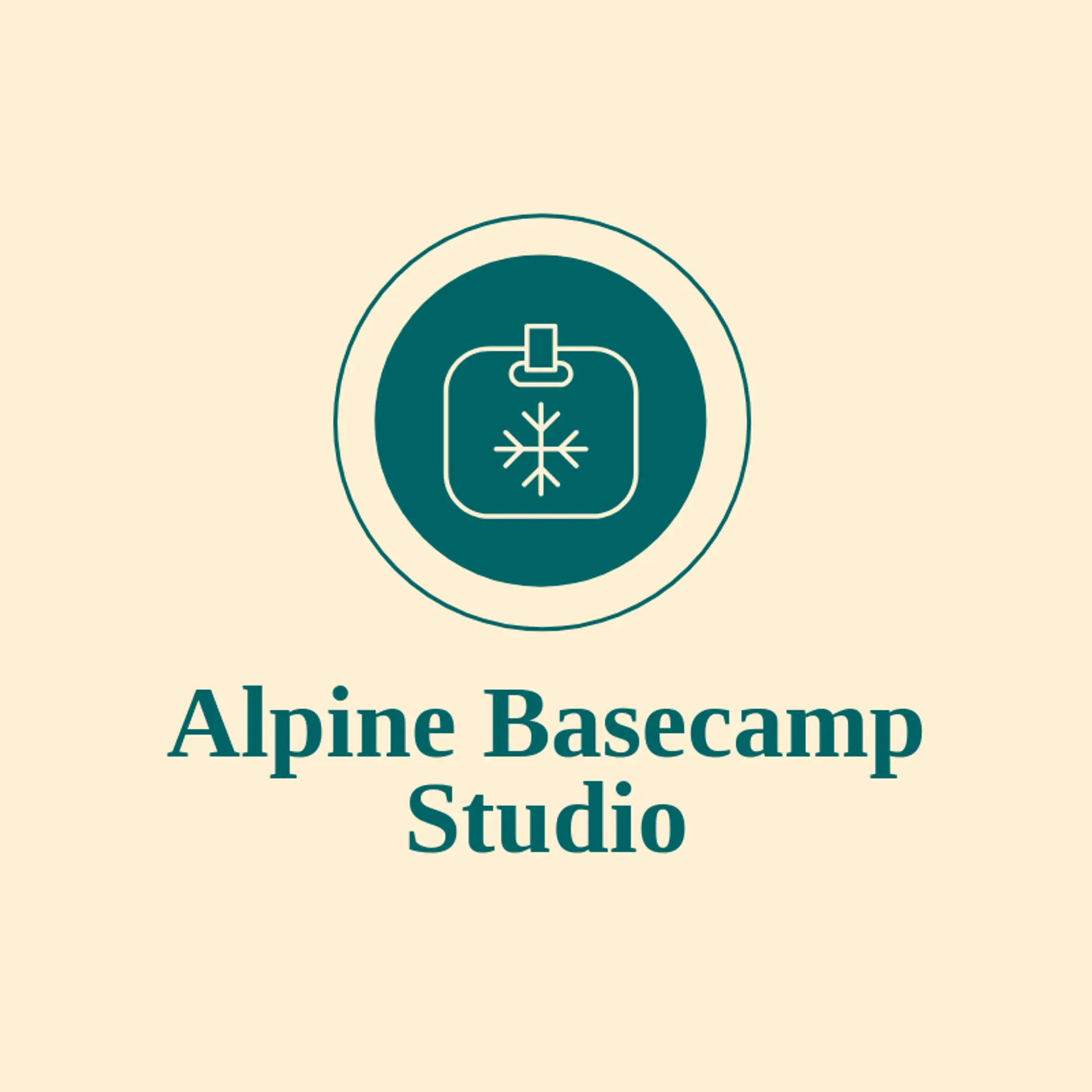 Alpine Basecamp Studio logo for alpine