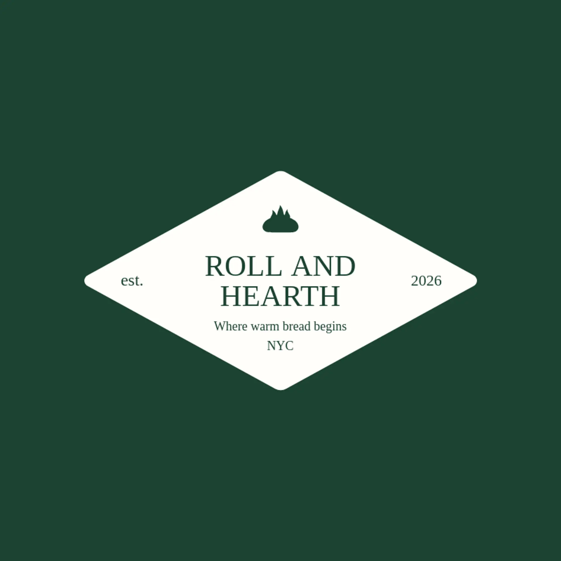 Roll And Hearth logo for baking
