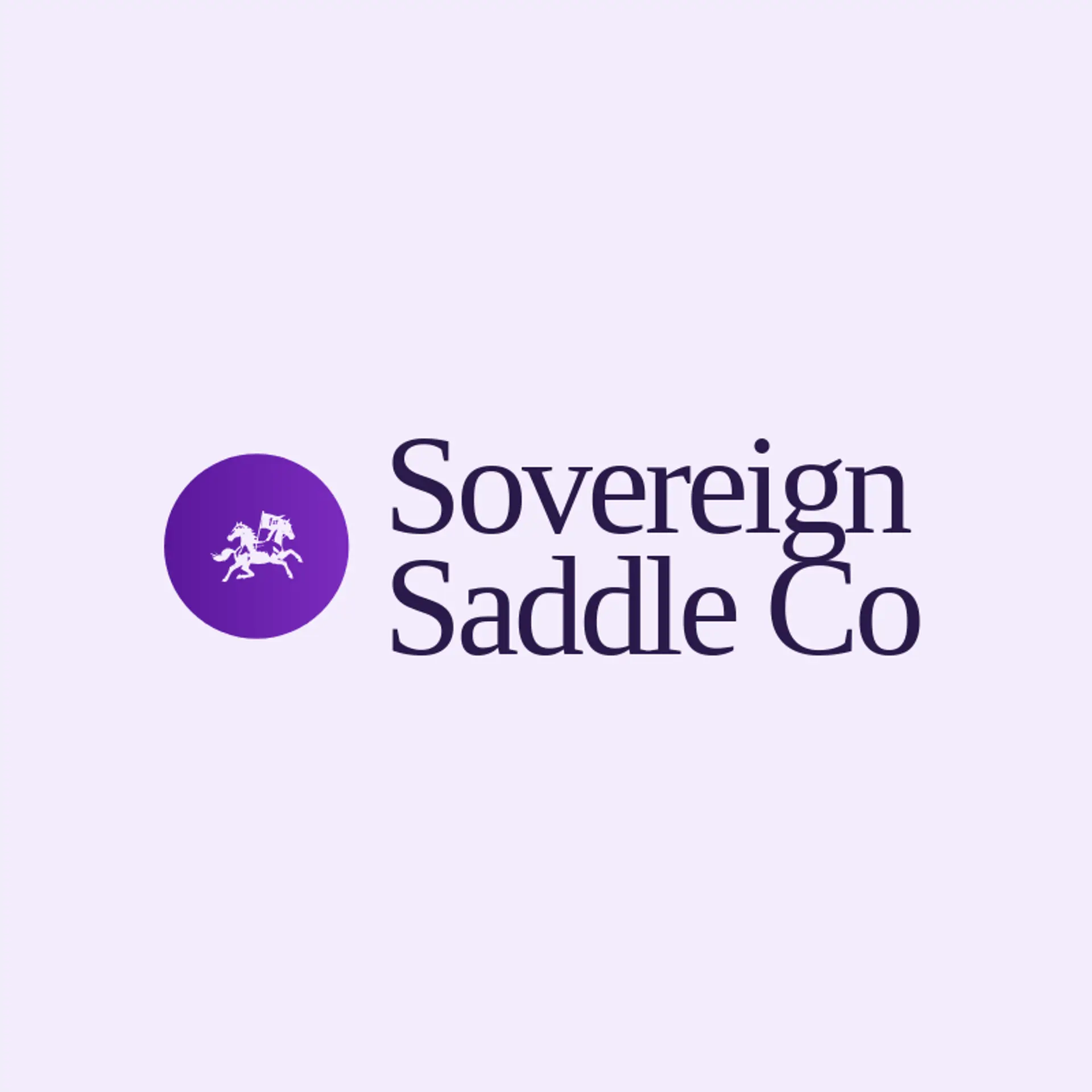Sovereign Saddle Co logo for derby