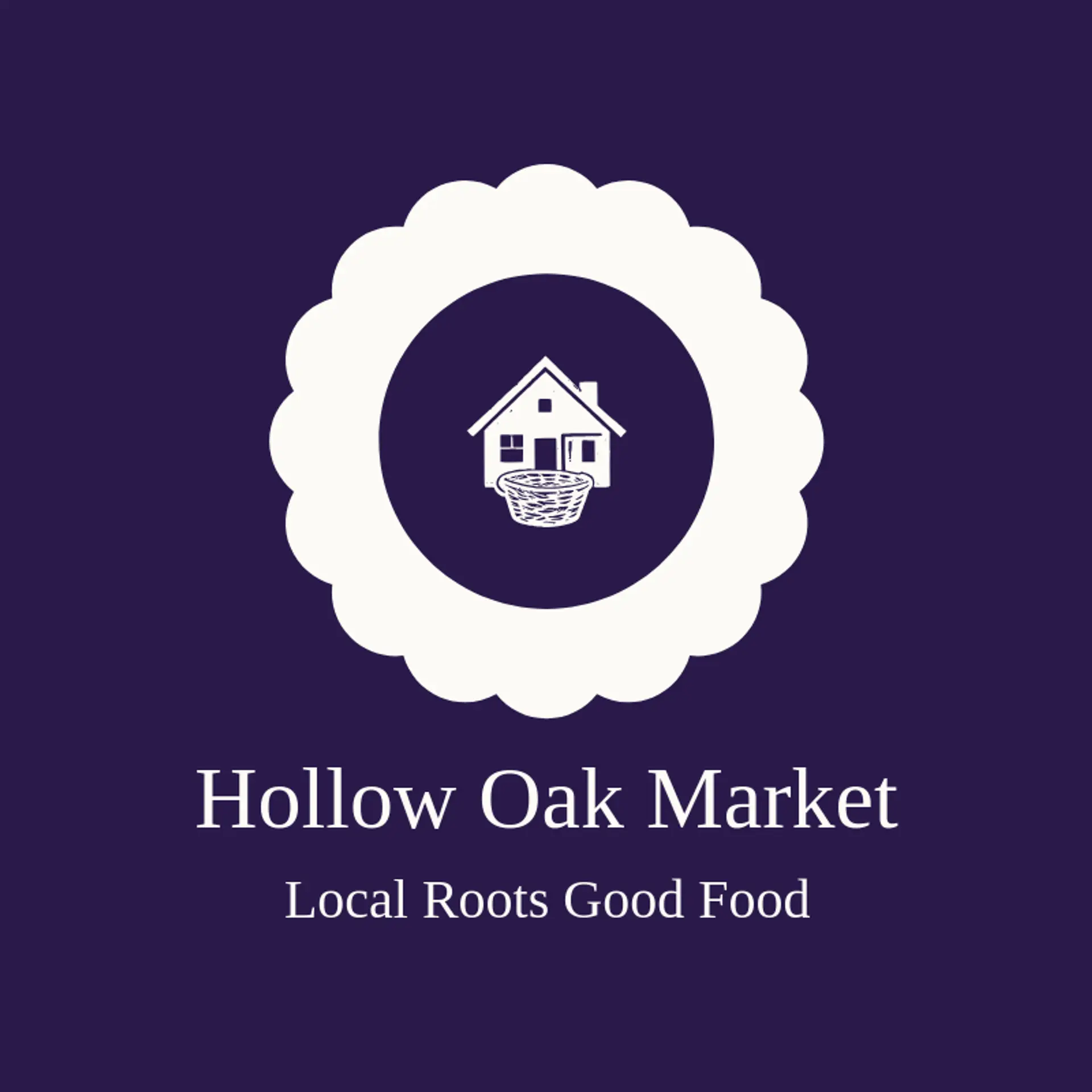 Hollow Oak Market logo for homestead
