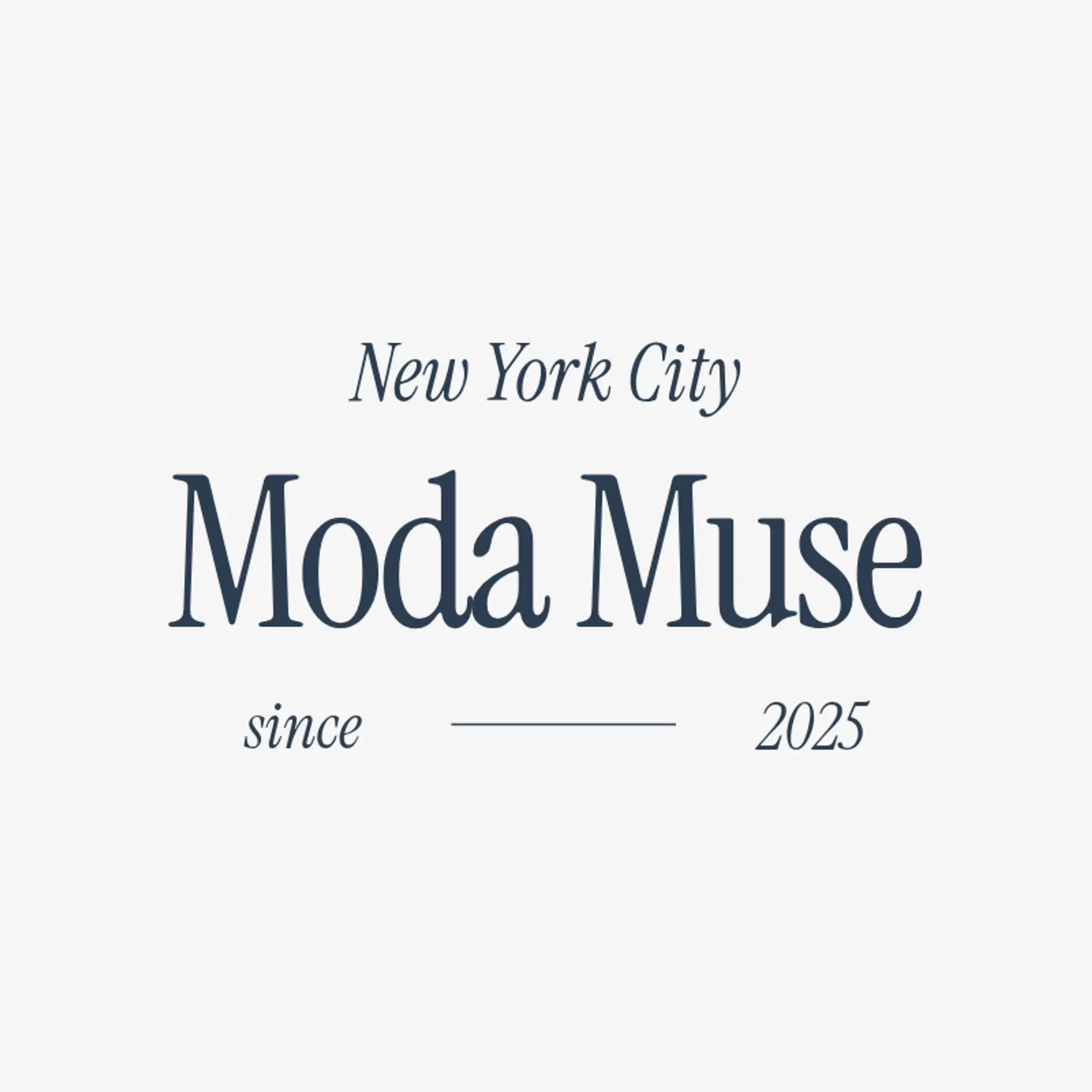 Moda Muse logo for designer fashion
