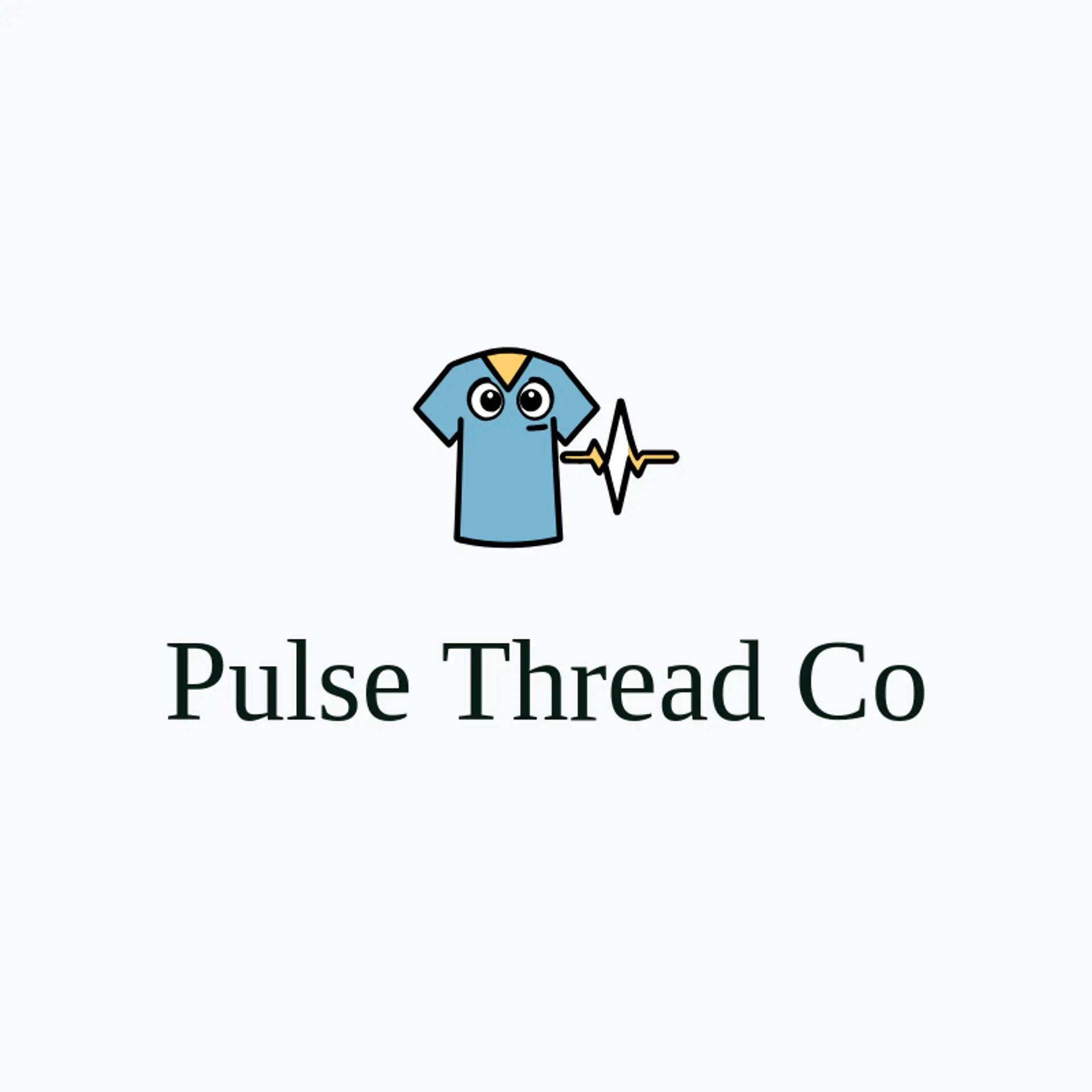 Pulse Thread Co logo for scrub