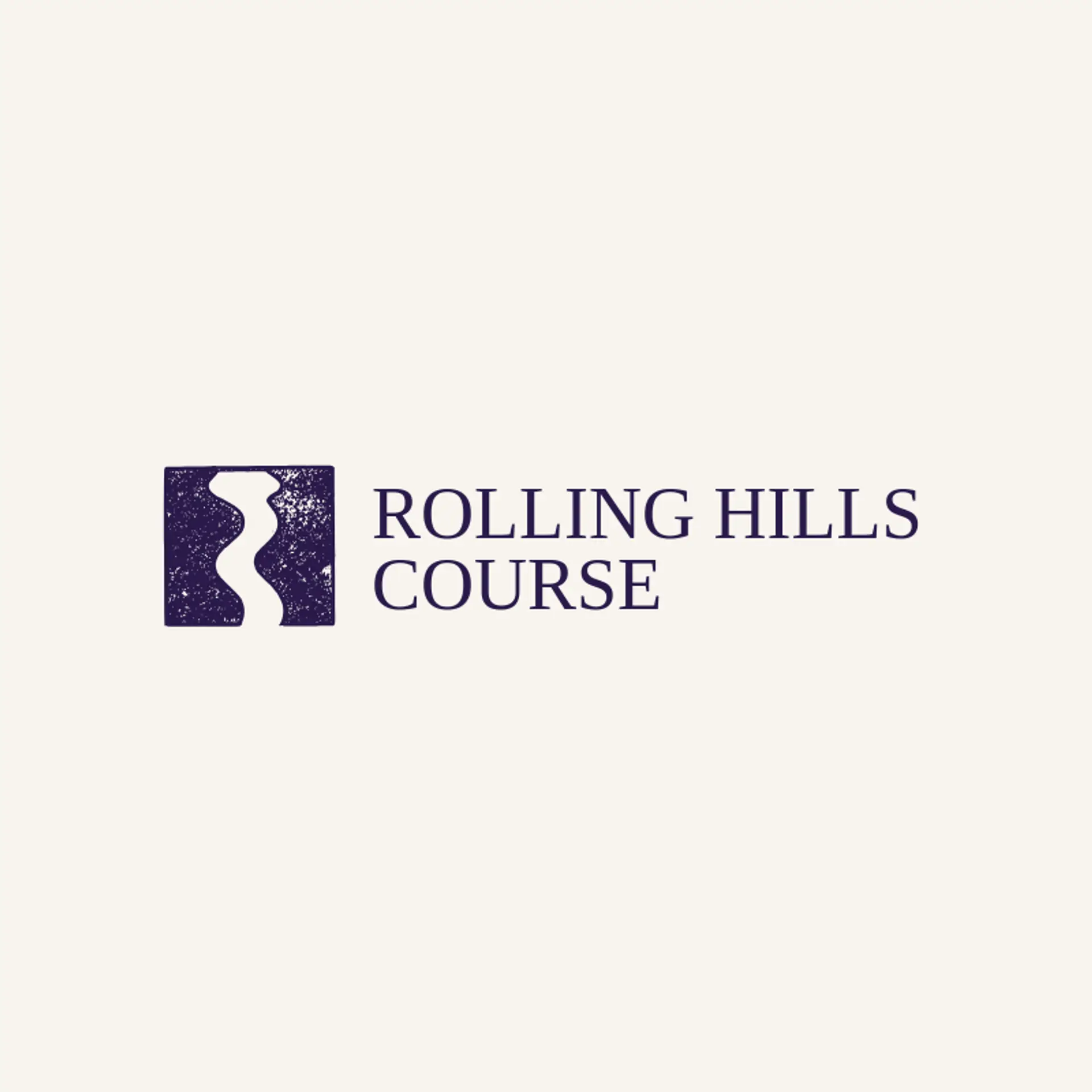 Rolling Hills Course logo for golf course