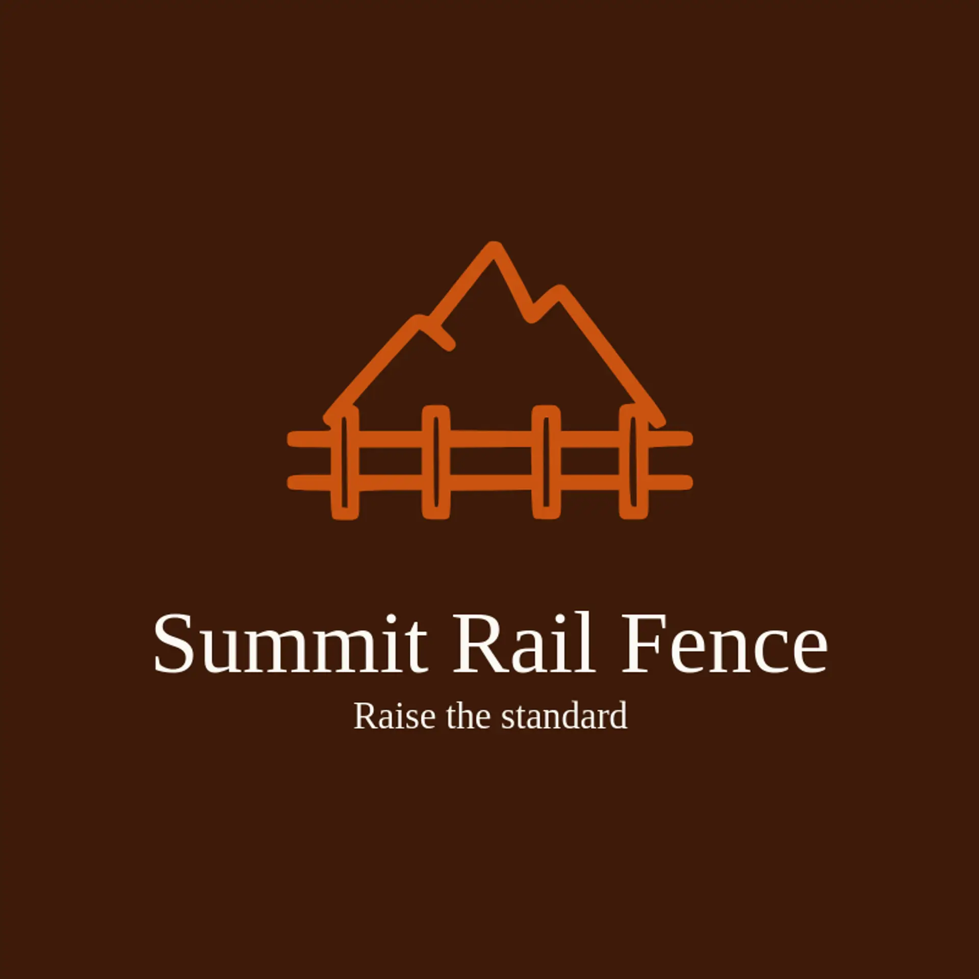Summit Rail Fence logo for fence