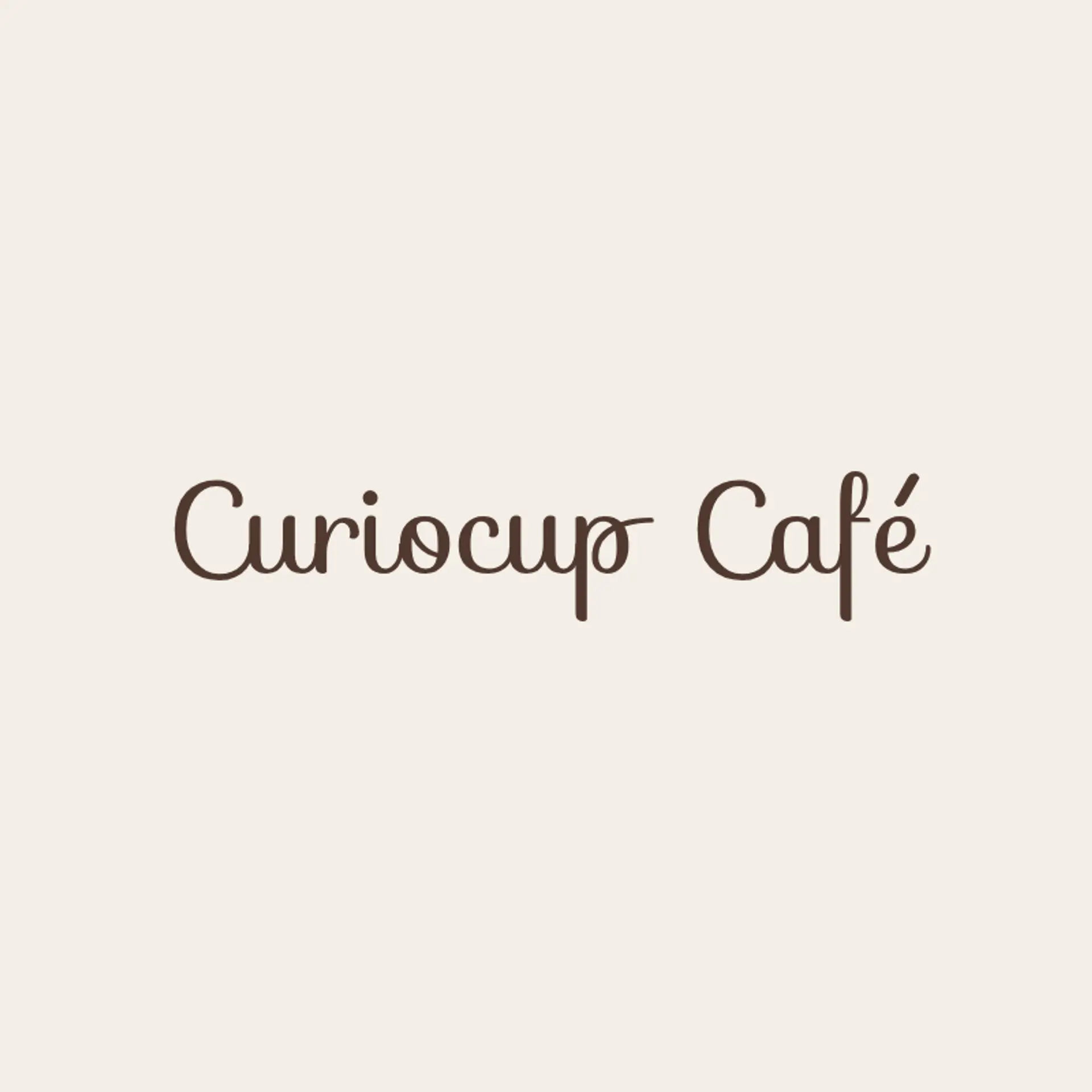 Whimsy & Brew logo for unique cafe