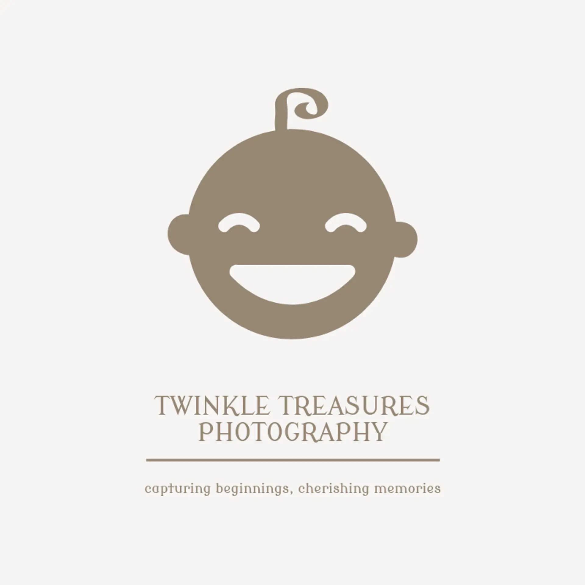 Twinkle Treasures Photography logo for newborn photography