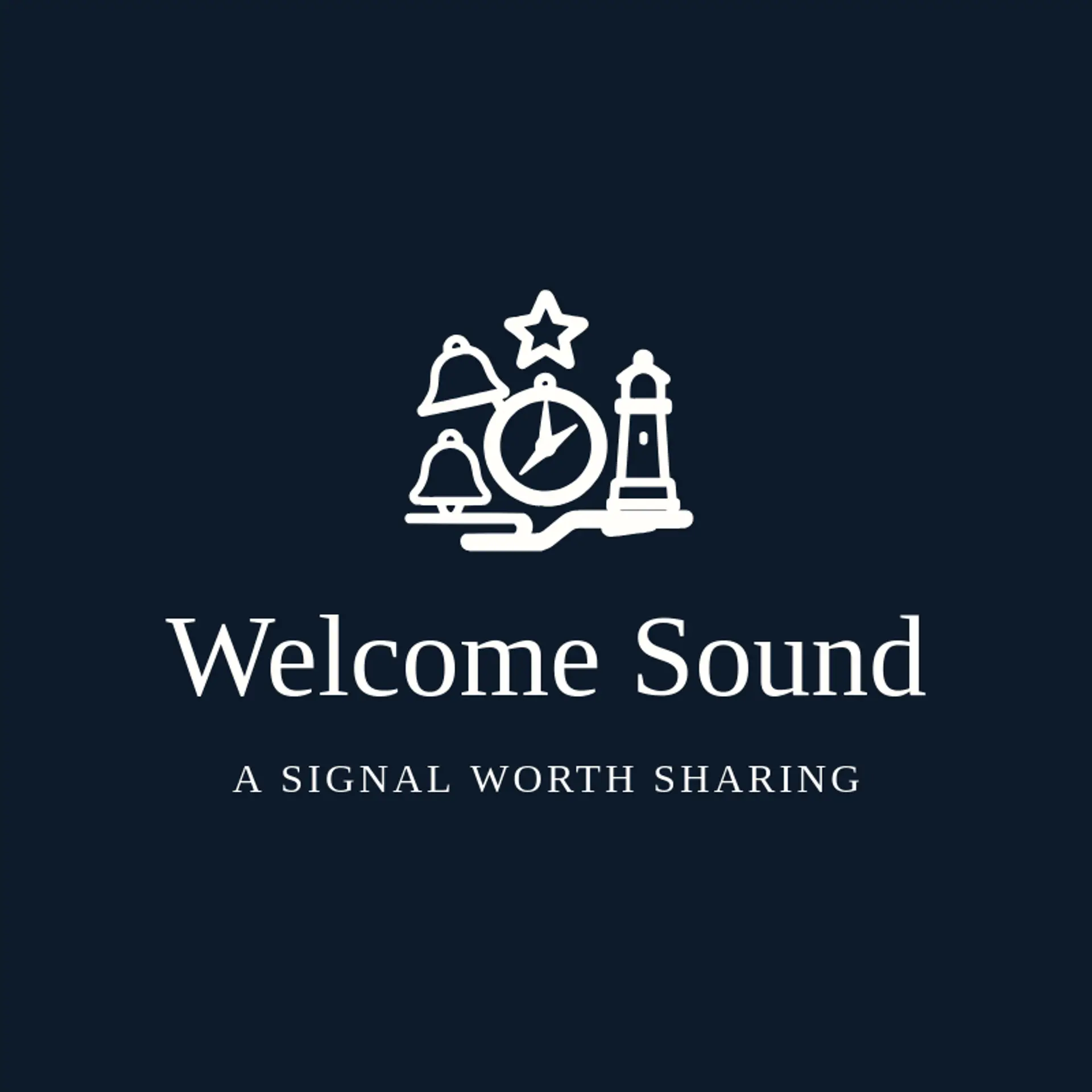 Welcome Sound logo for lighthouse