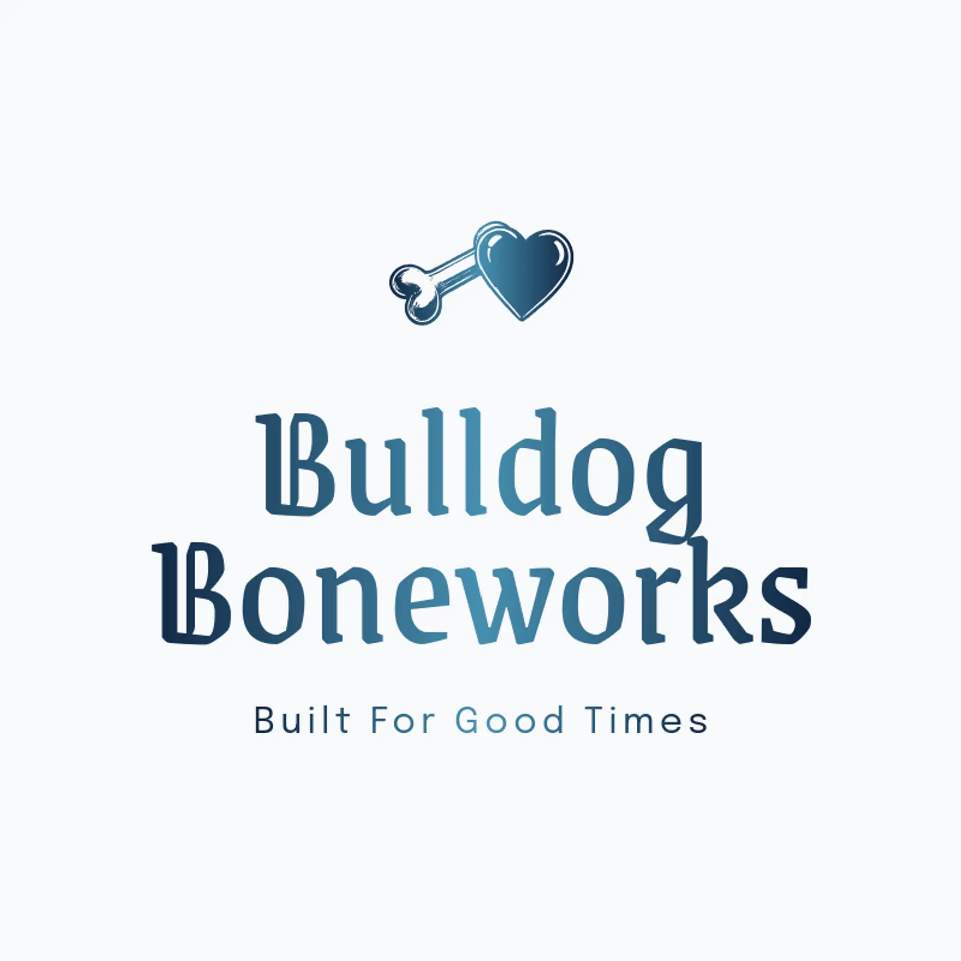 Bulldog Boneworks logo for bulldog