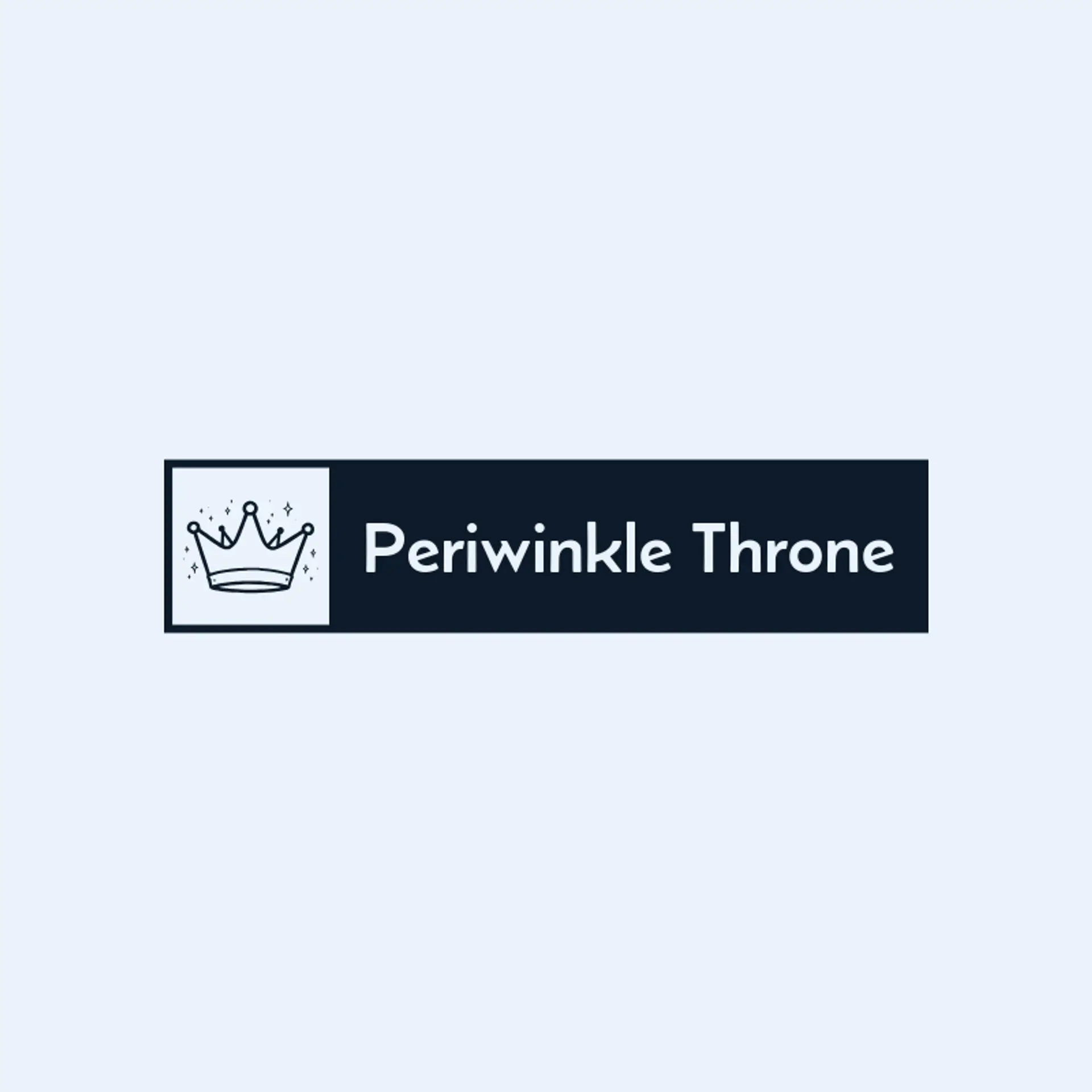 Periwinkle Throne logo for king