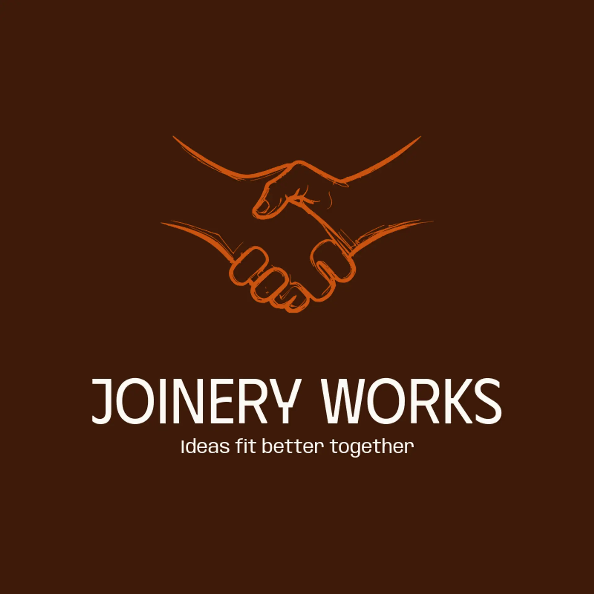 Joinery Works logo for handshake