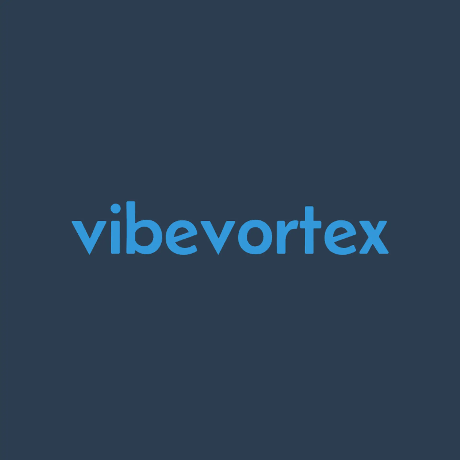 VibeVortex logo for fitness app