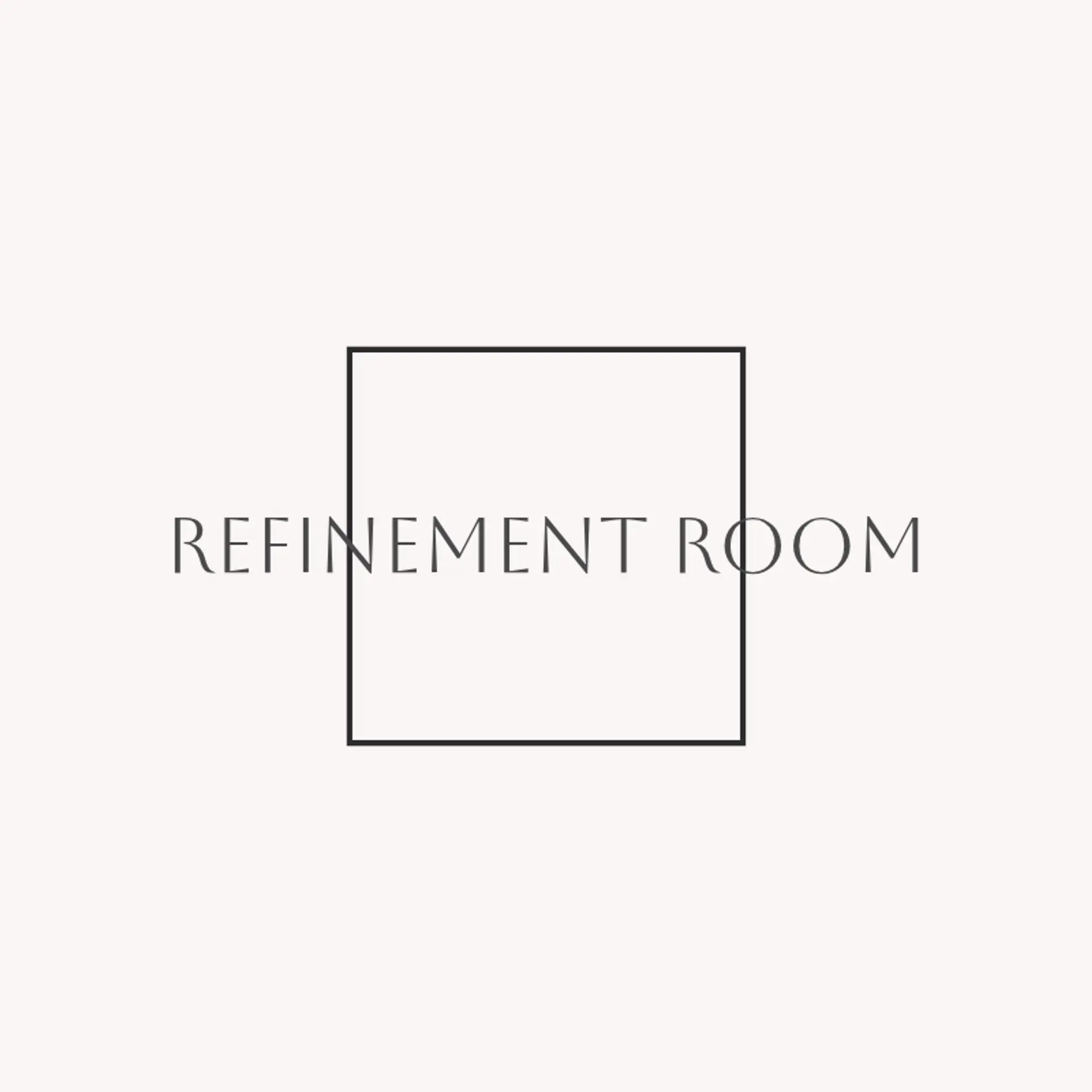 Refinement Room logo for beauty salon