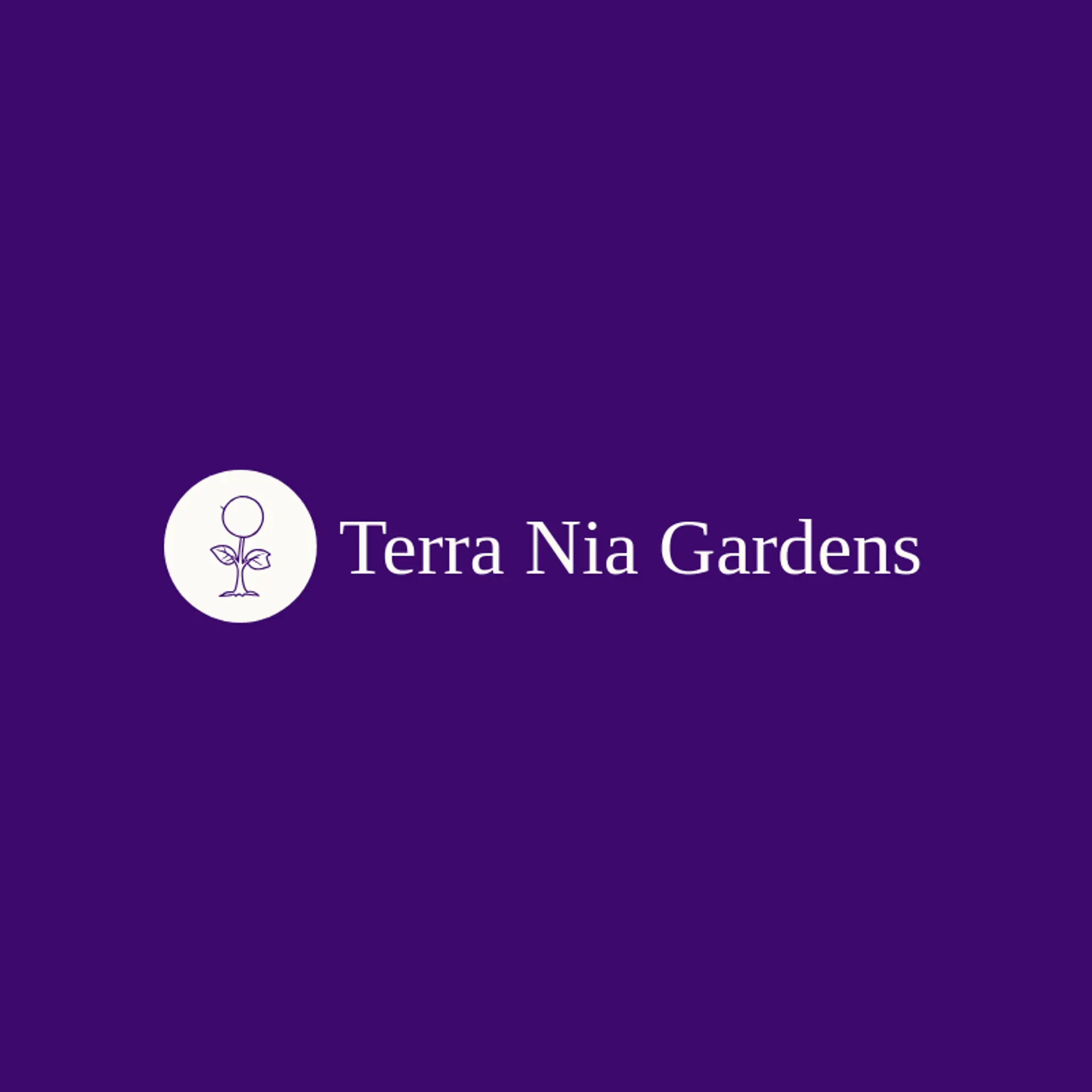 Terra Nia Gardens logo for african