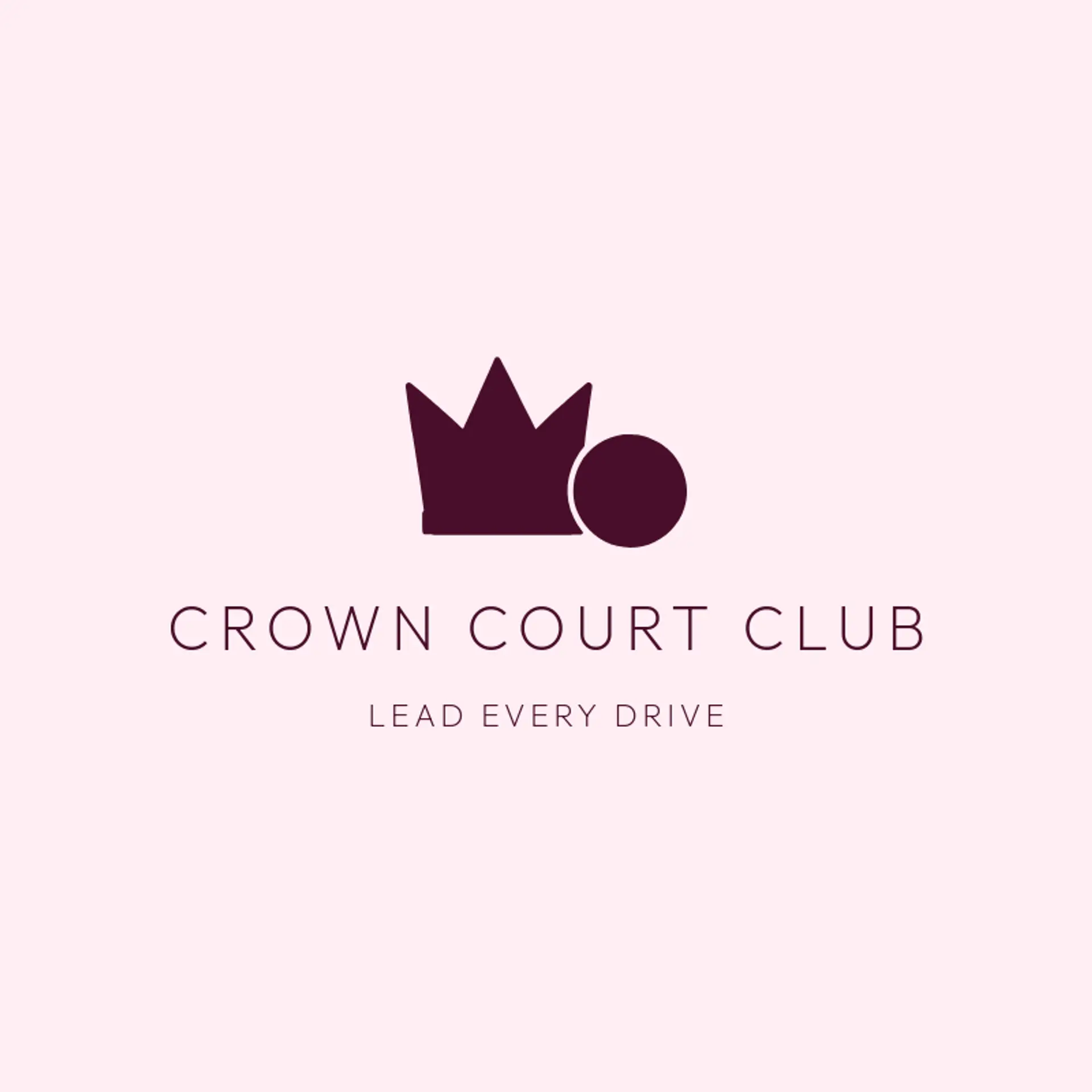 Crown Court Club logo for netball