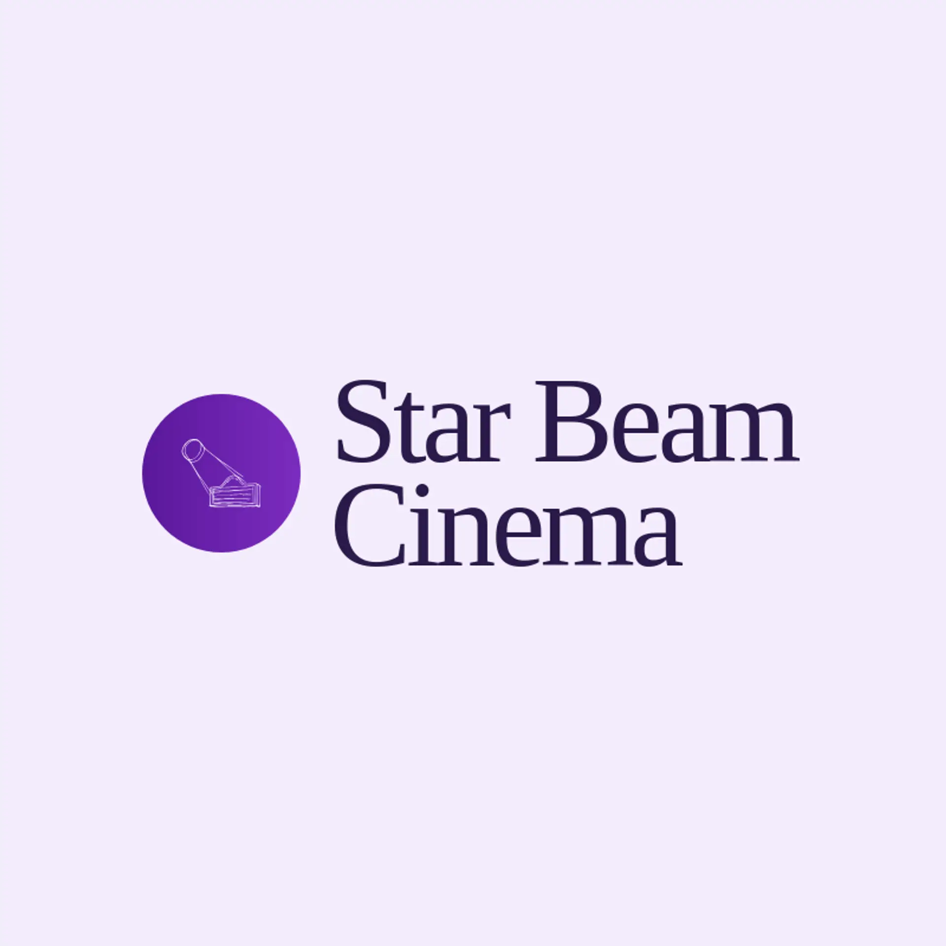 Star Beam Cinema logo for movie theater