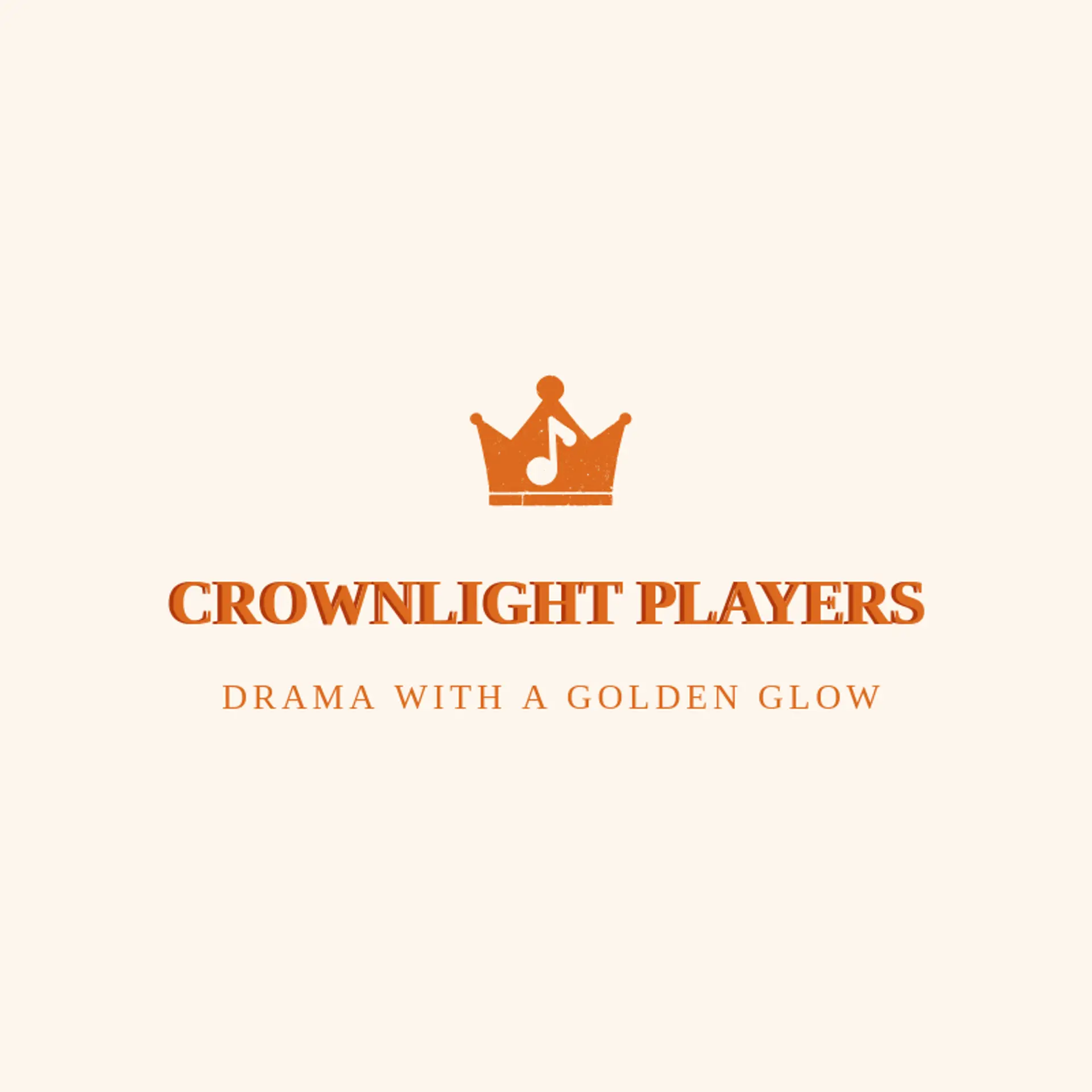 Crownlight Players logo for theatre