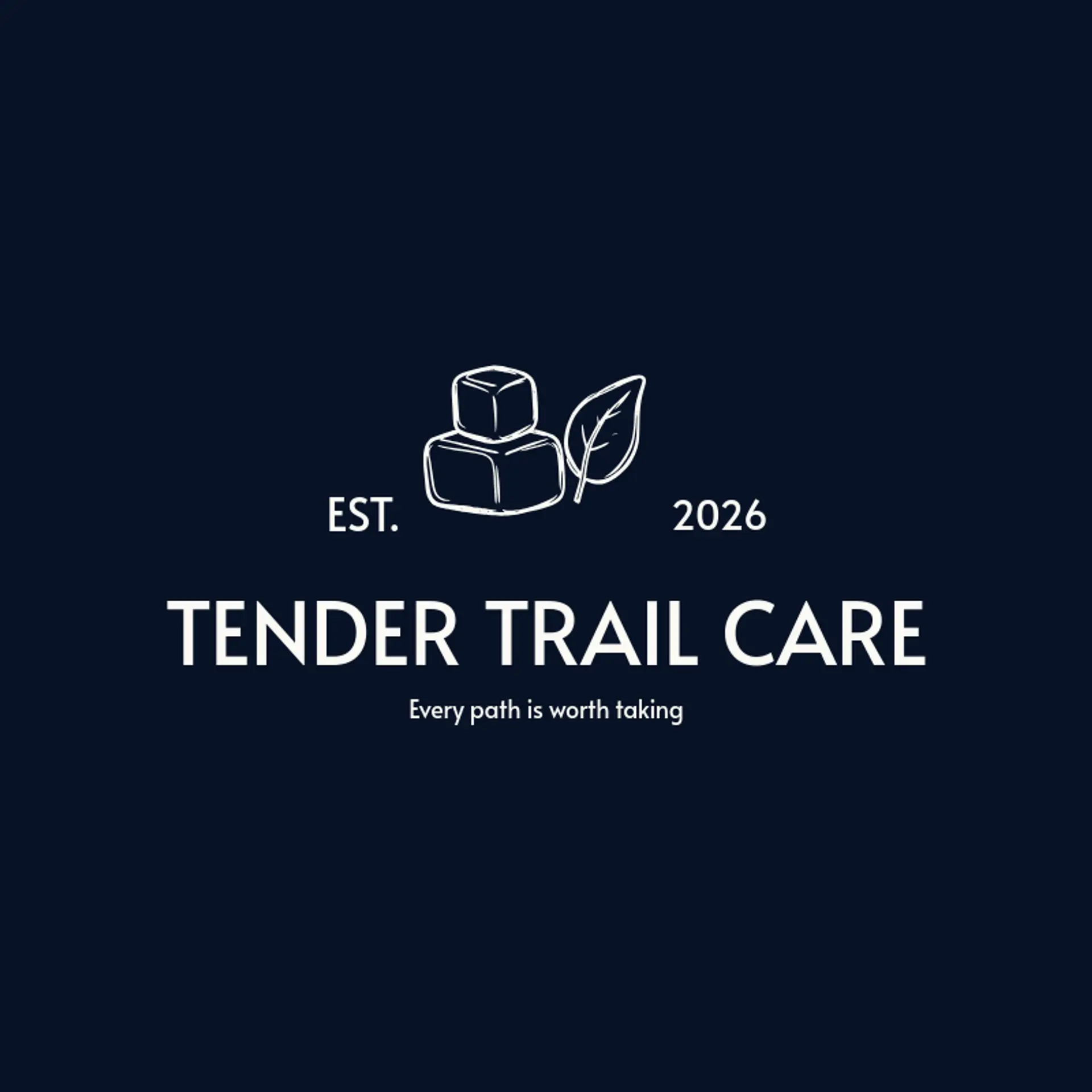 Tender Trail Care logo for daycare