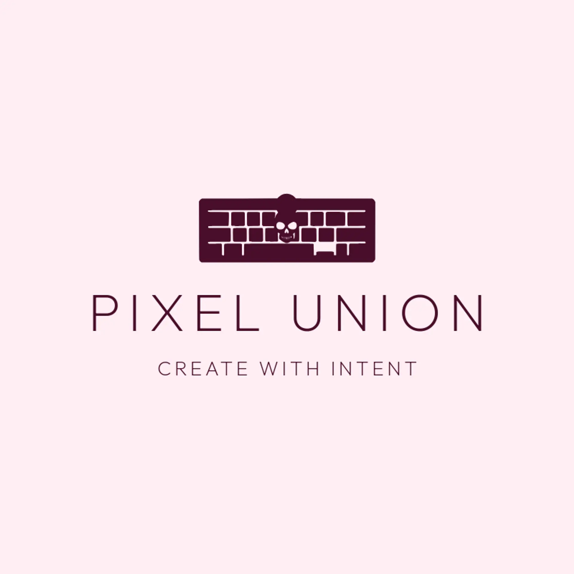 Pixel Union logo for hacker