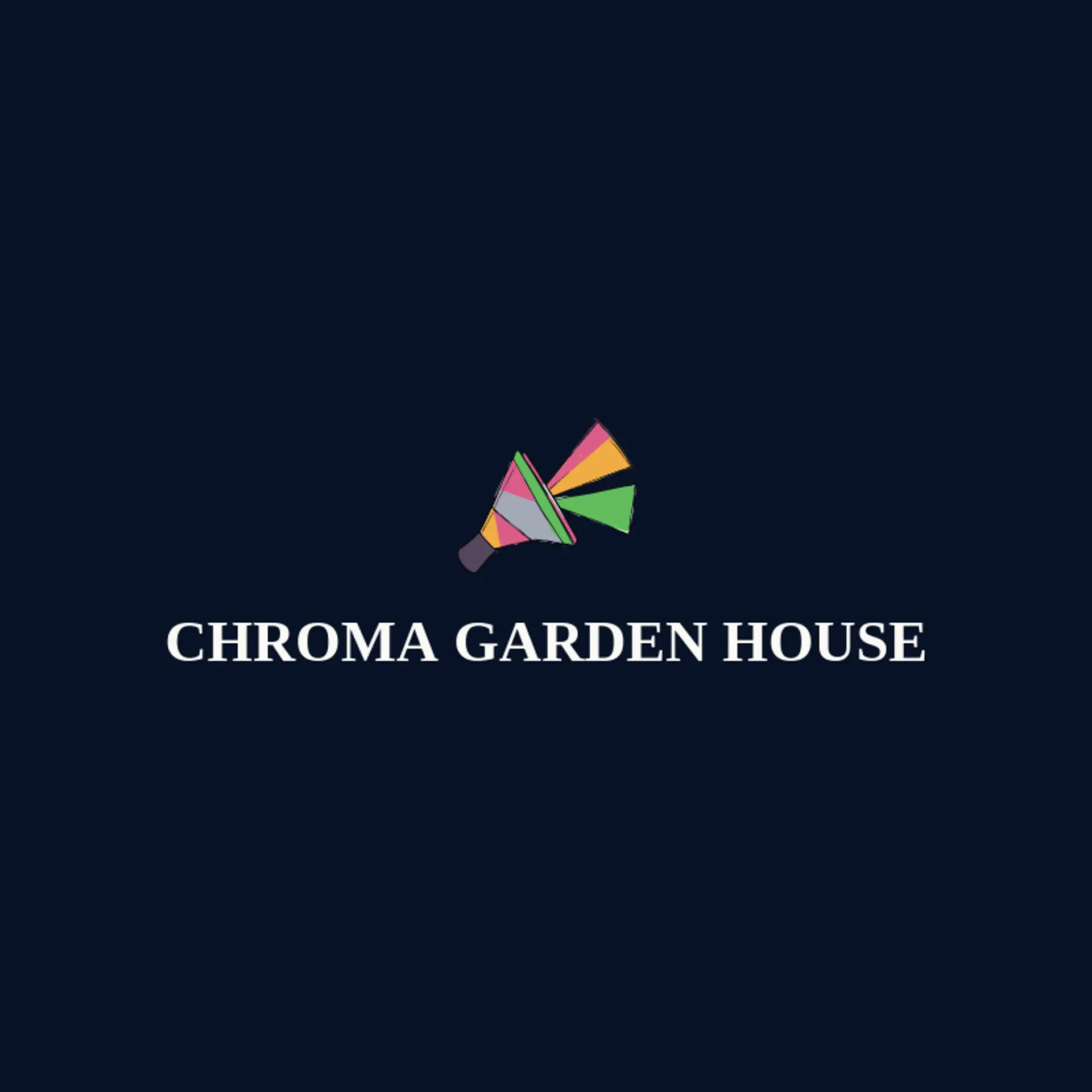 Chroma Garden House logo for kaleidoscope