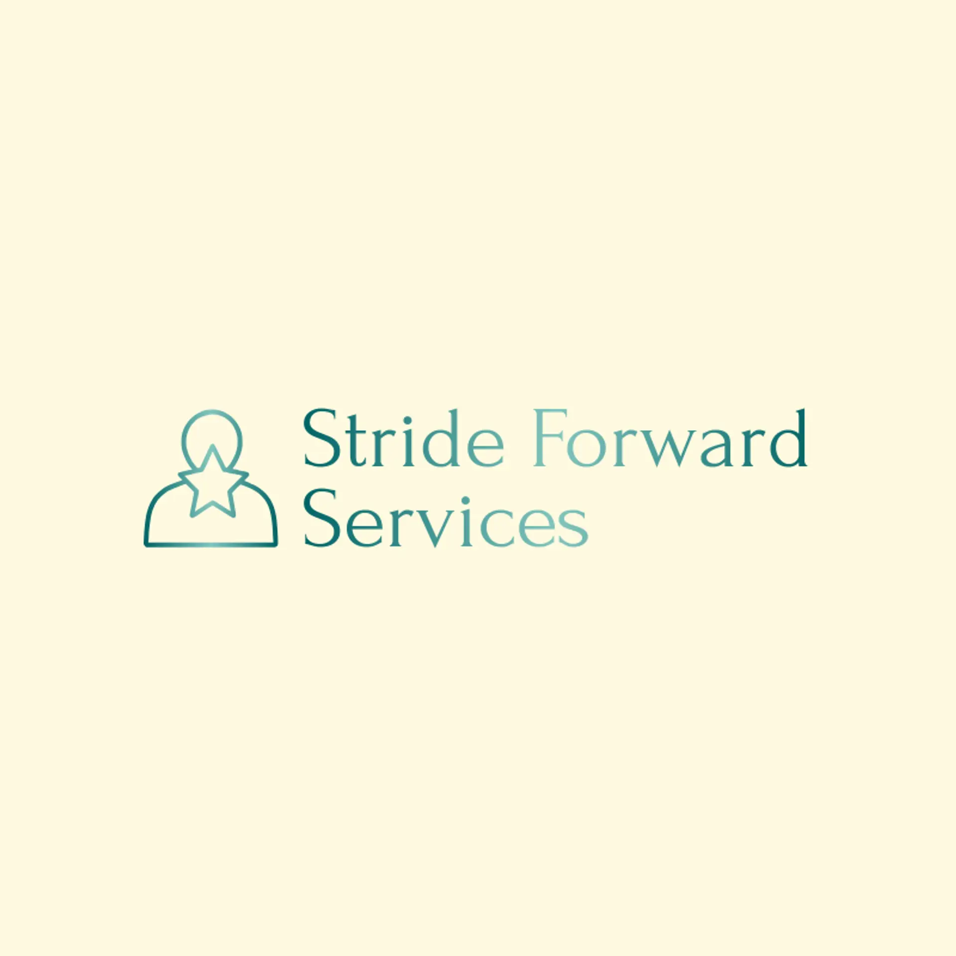 Stride Forward Services logo for disability