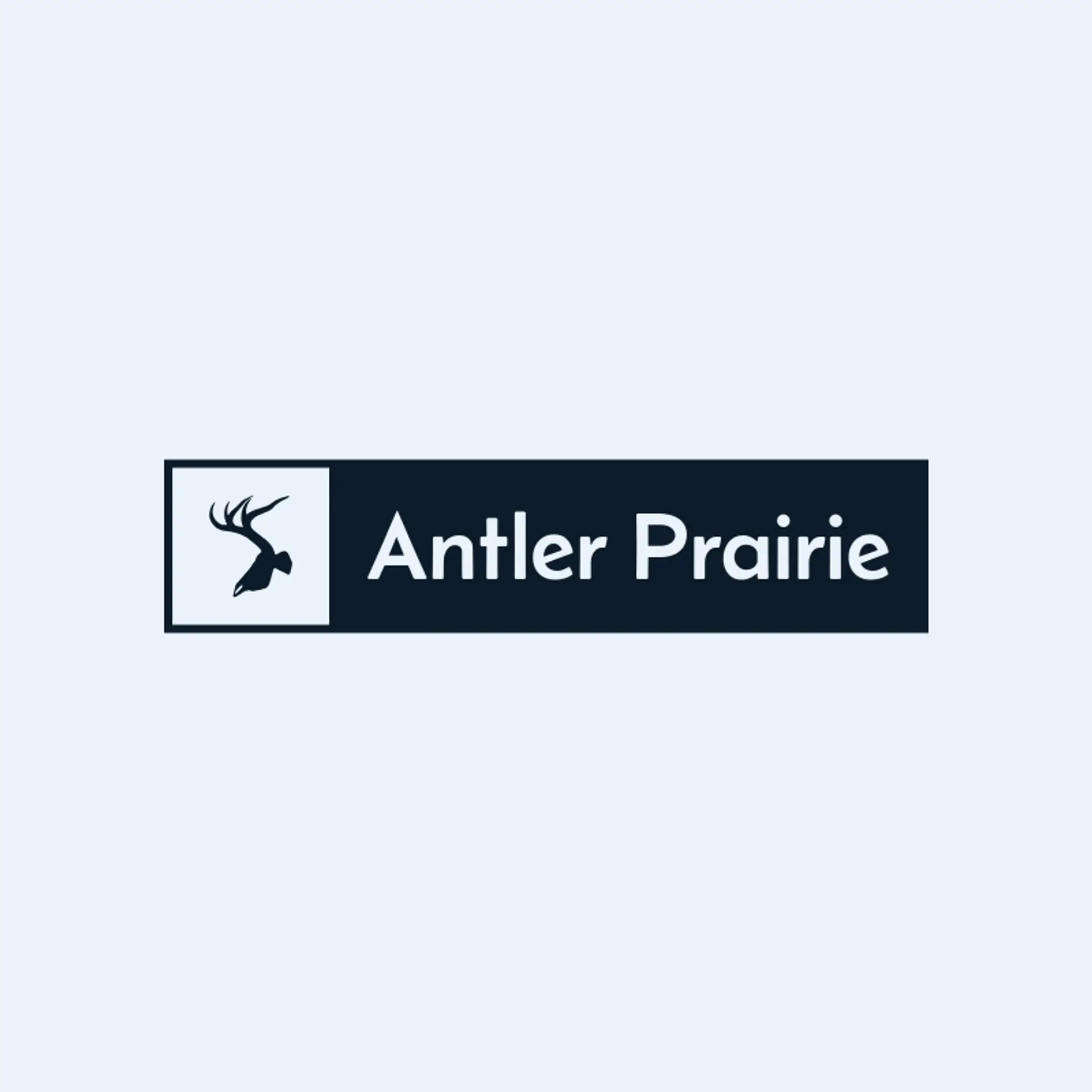 Antler Prairie logo for antler