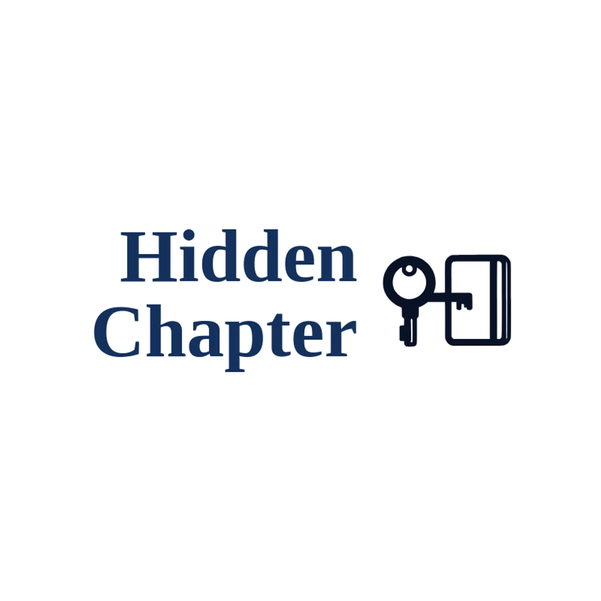 Hidden Chapter logo for book club