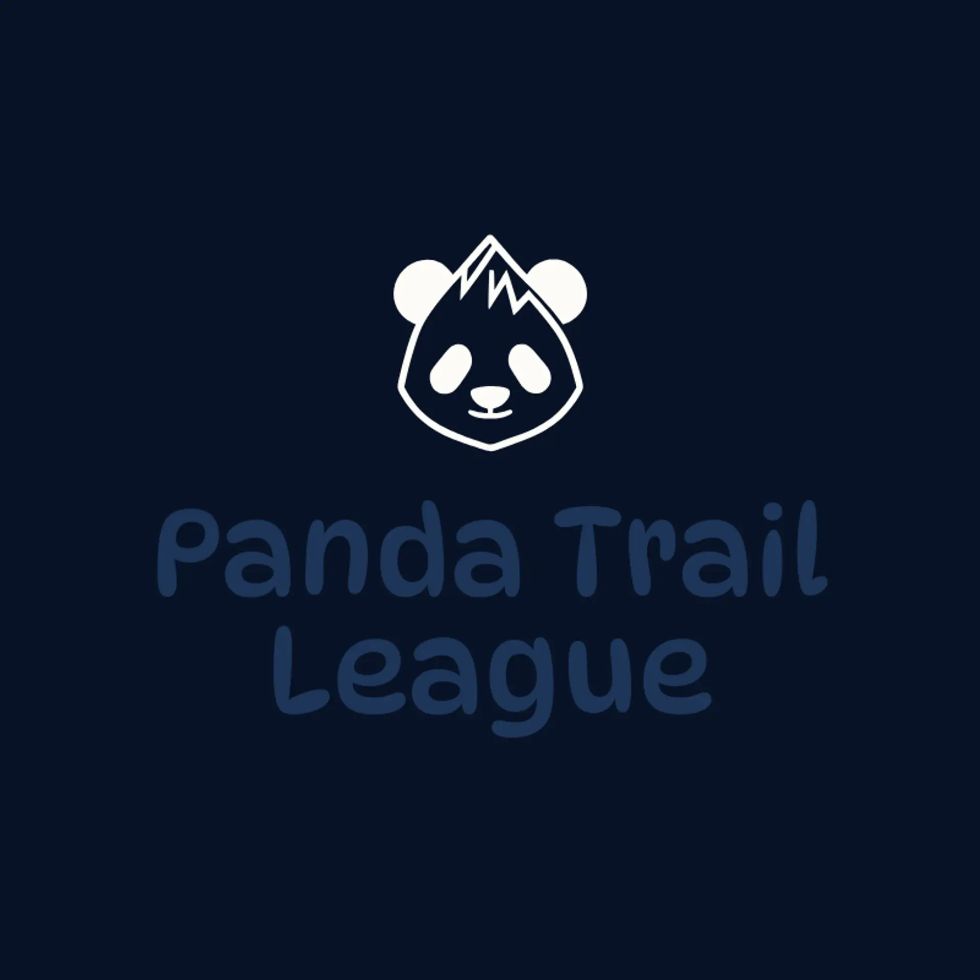 Panda Trail League logo for panda