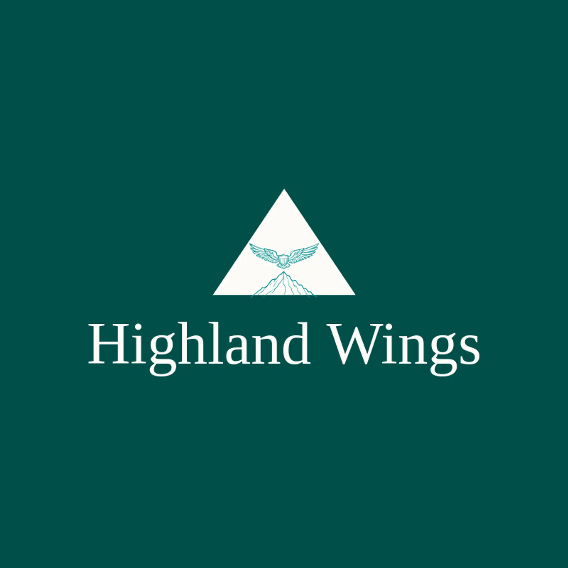 Highland Wings logo for air force