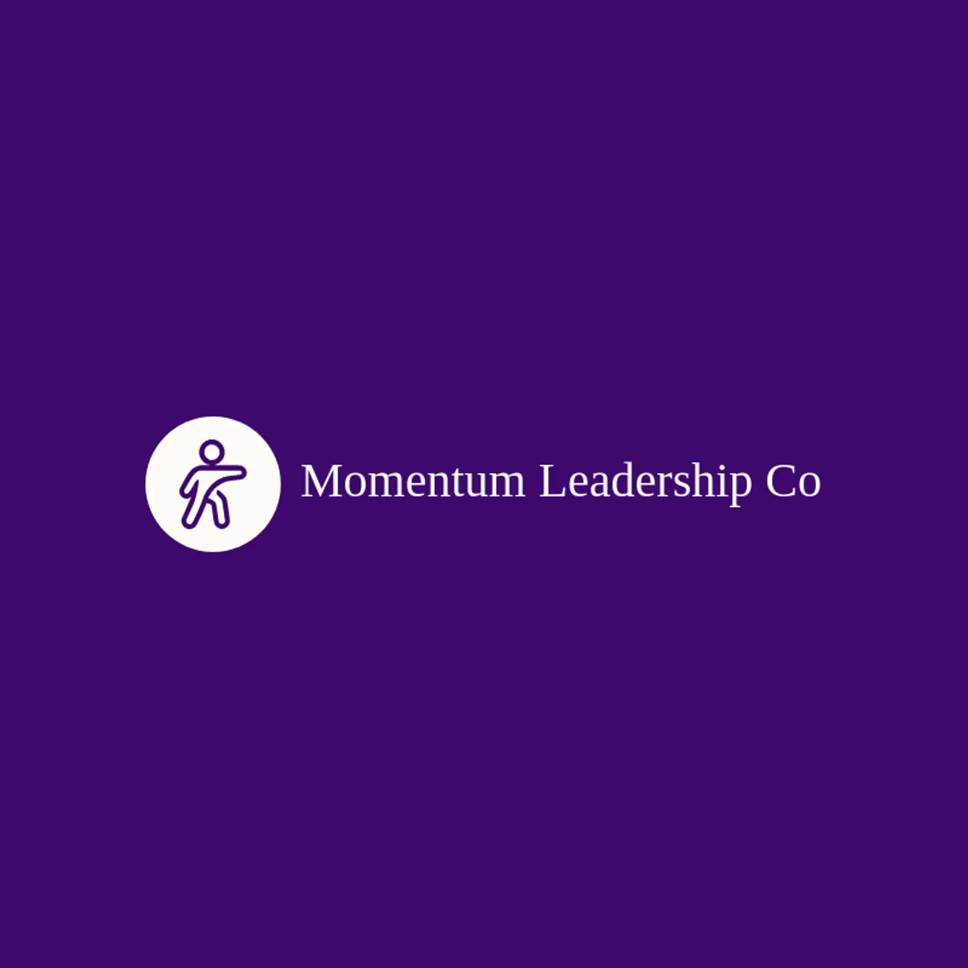 Momentum Leadership Co logo for leader