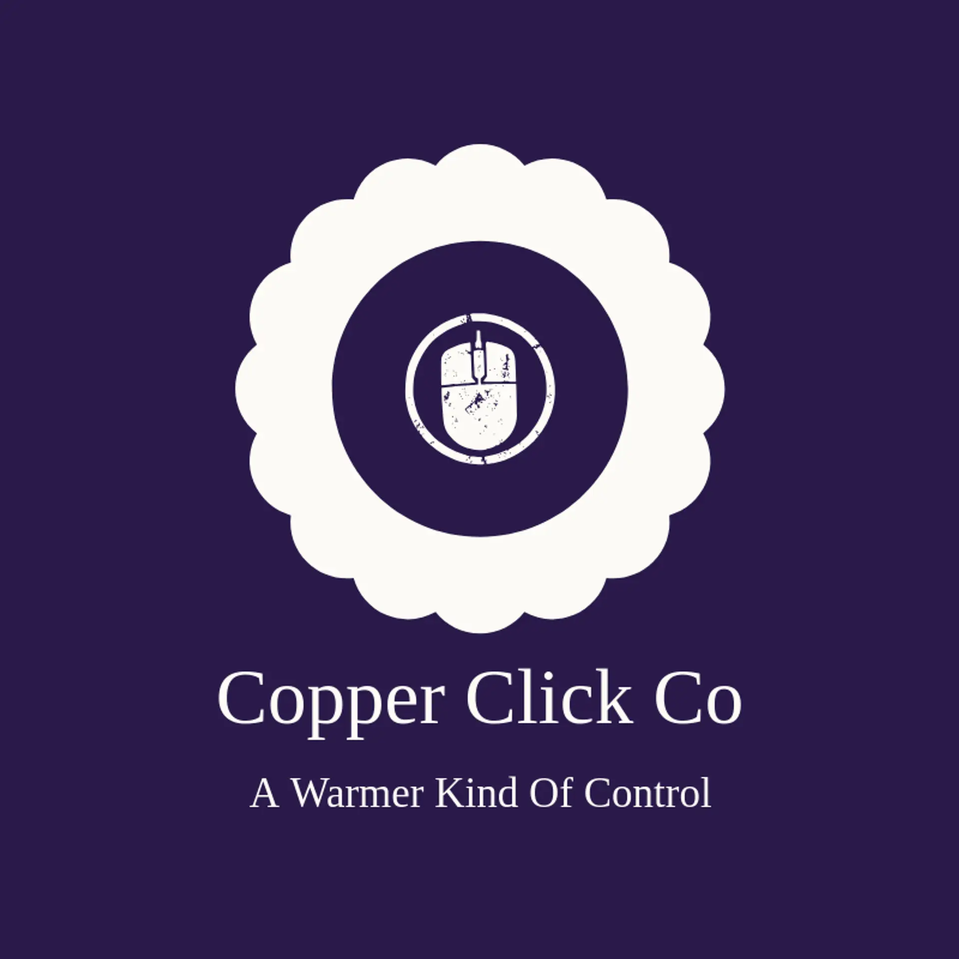 Copper Click Co logo for mouse