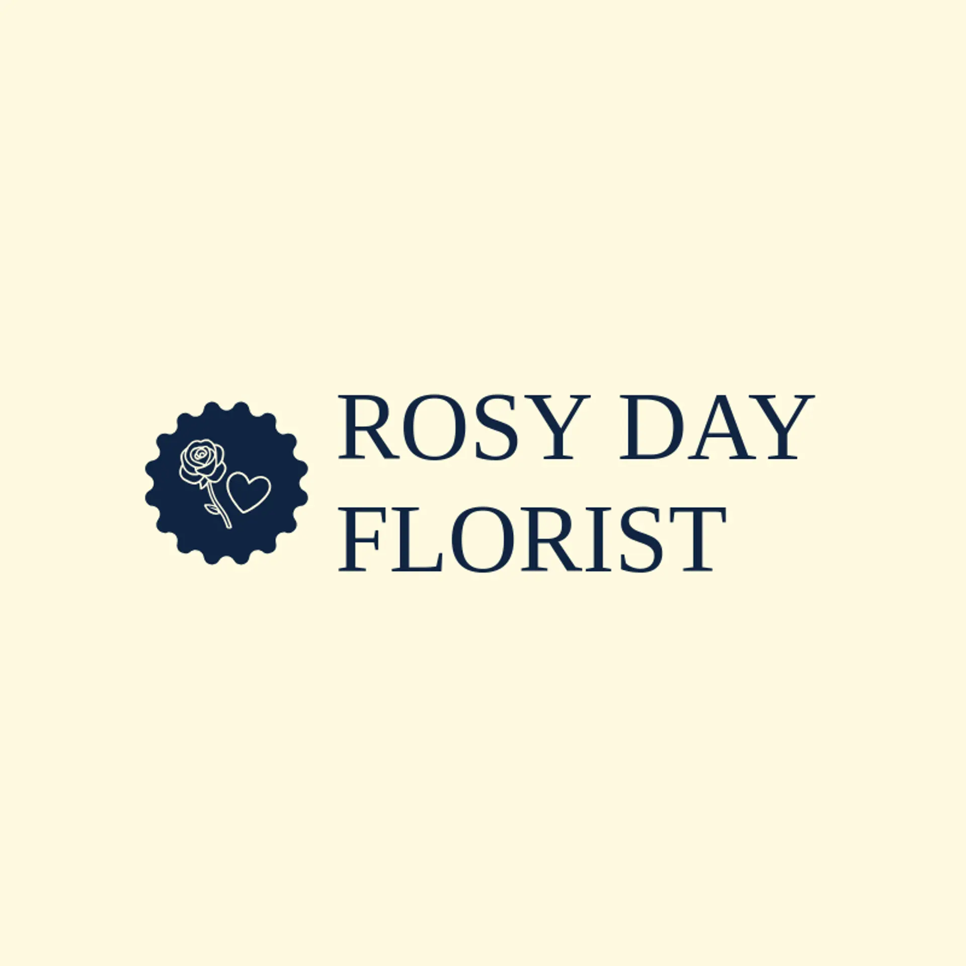 Rosy Day Florist logo for valentine