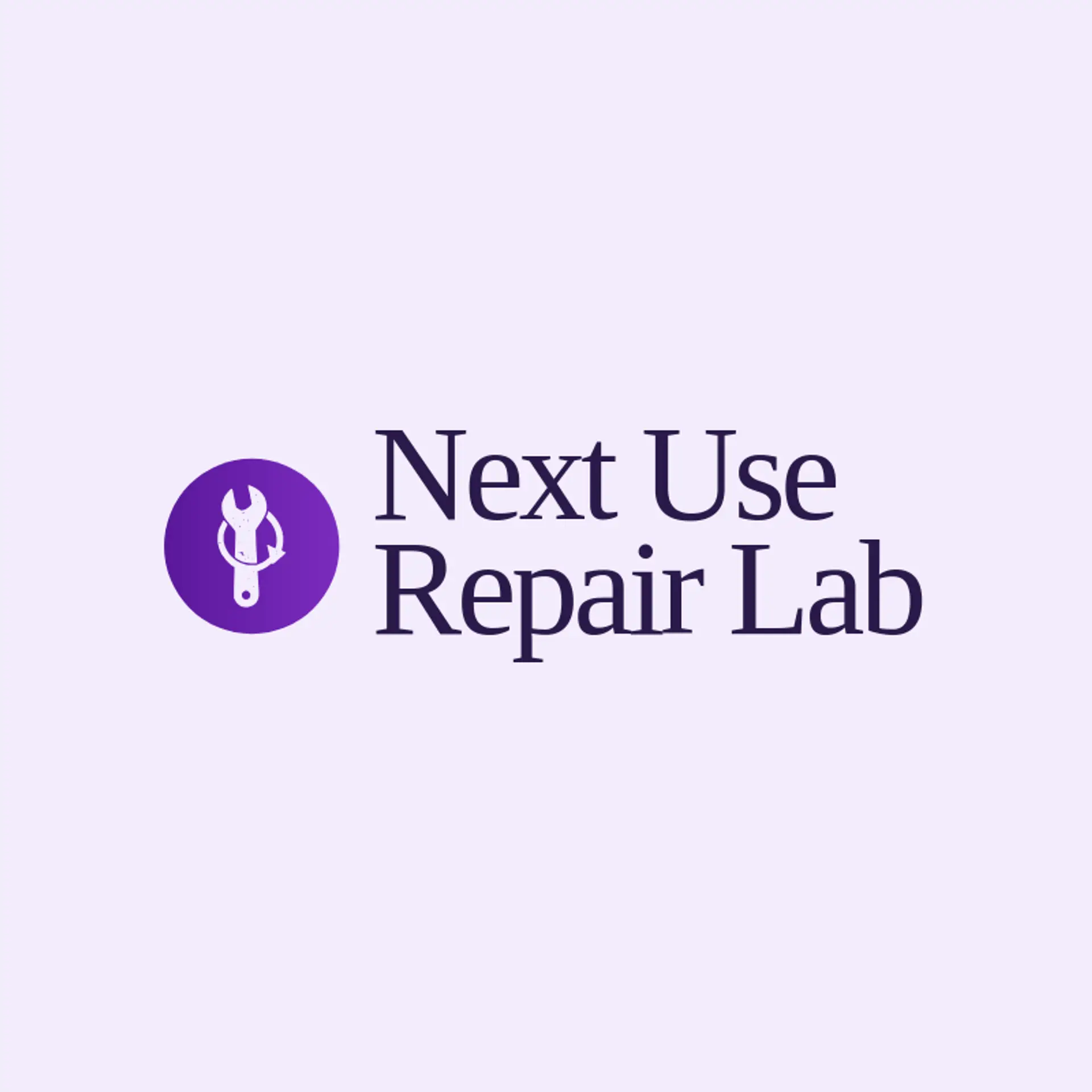 Next Use Repair Lab logo for repair