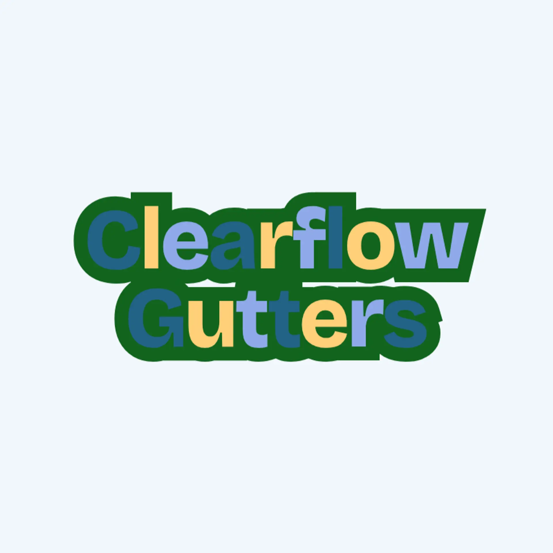 ClearFlow Gutters logo for gutter cleaning