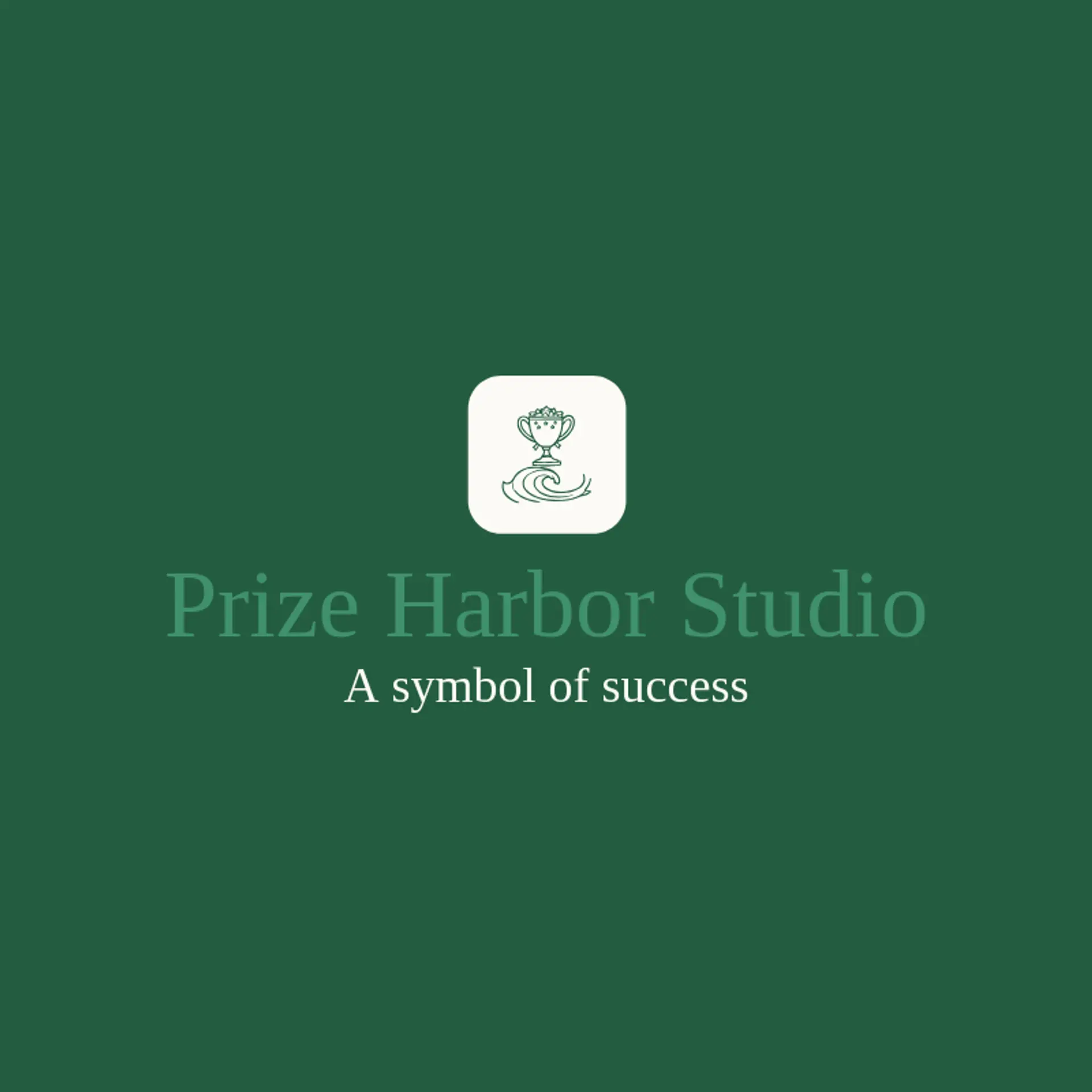 Prize Harbor Studio logo for winner