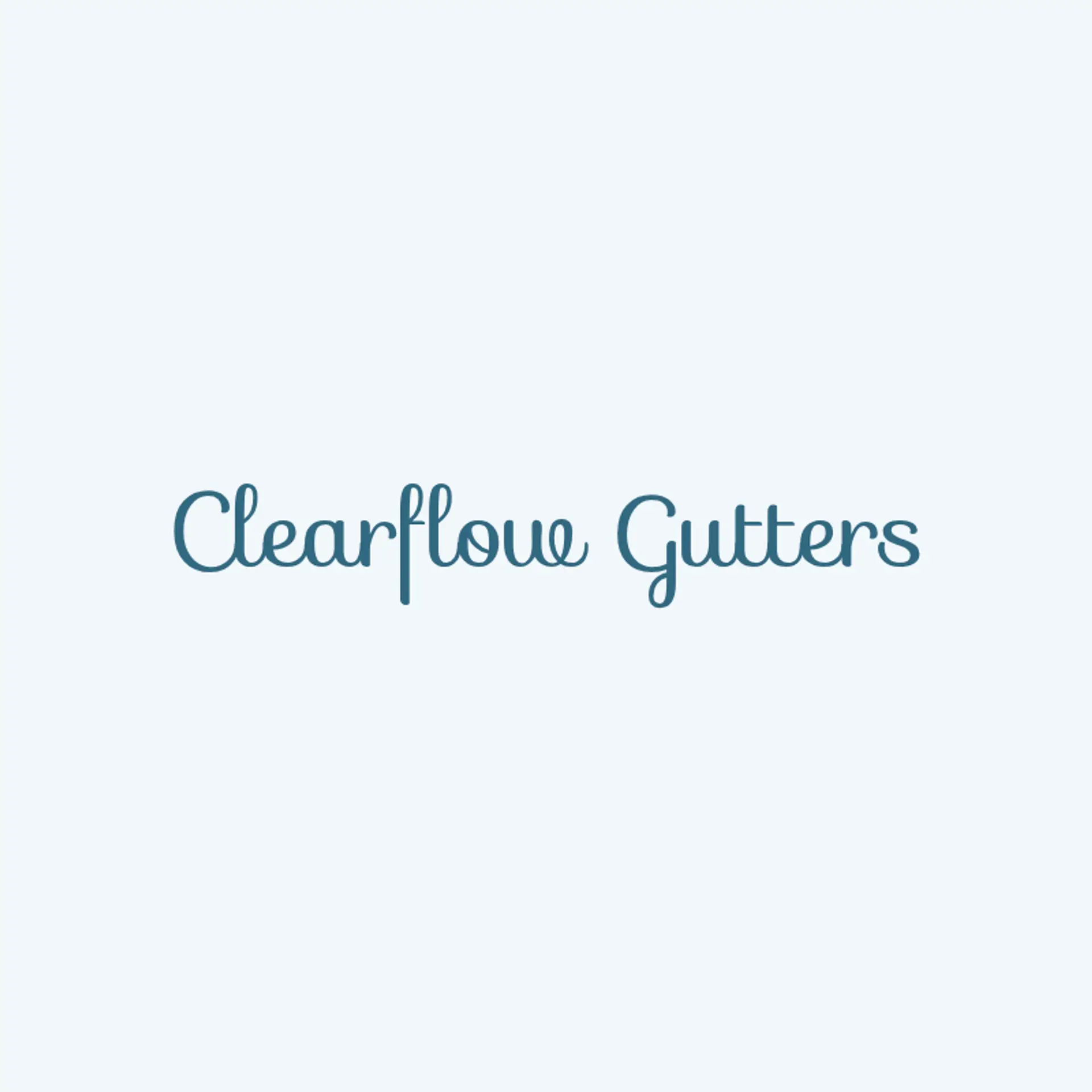 ClearFlow Gutters logo for gutter cleaning