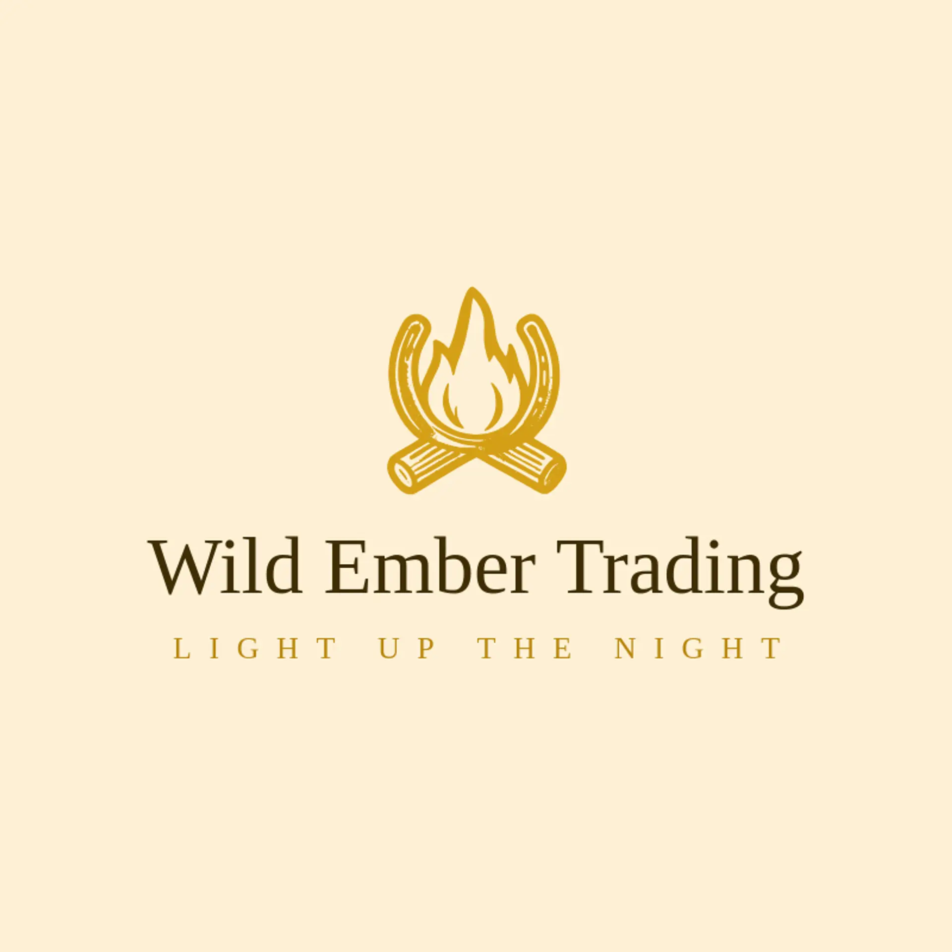 Wild Ember Trading logo for outlaw