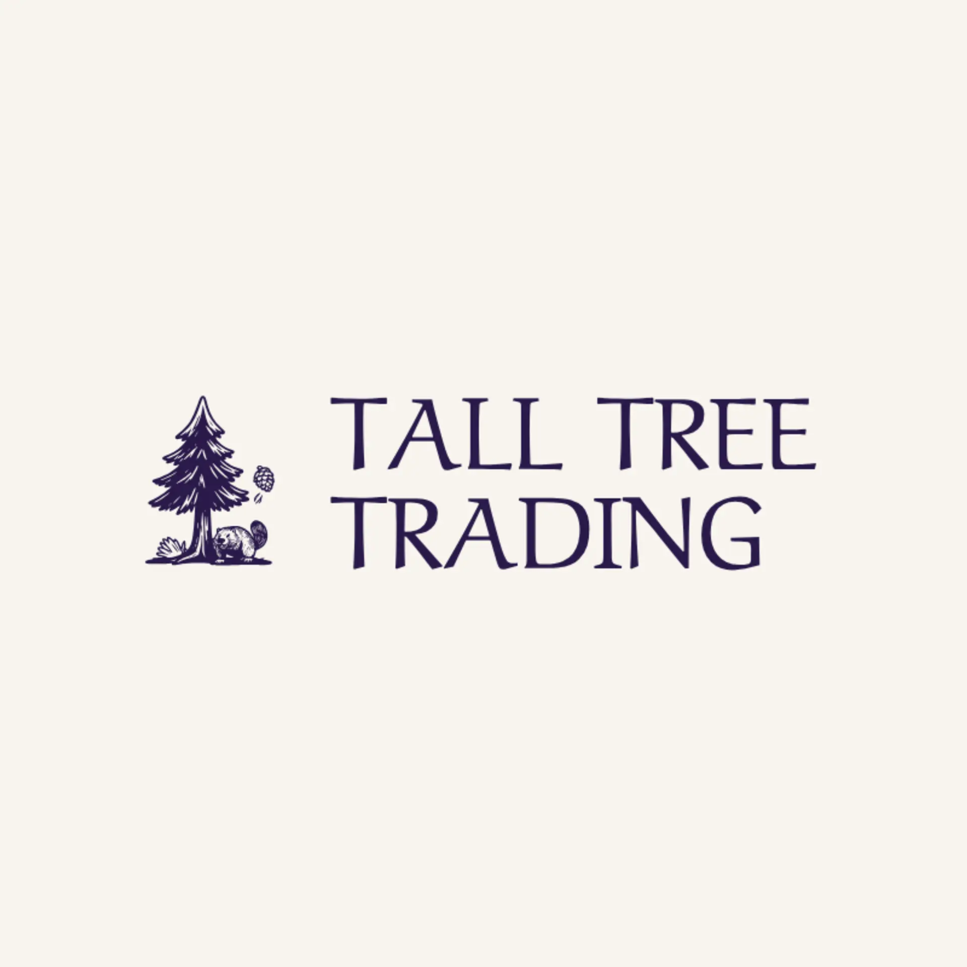 Tall Tree Trading logo for beaver