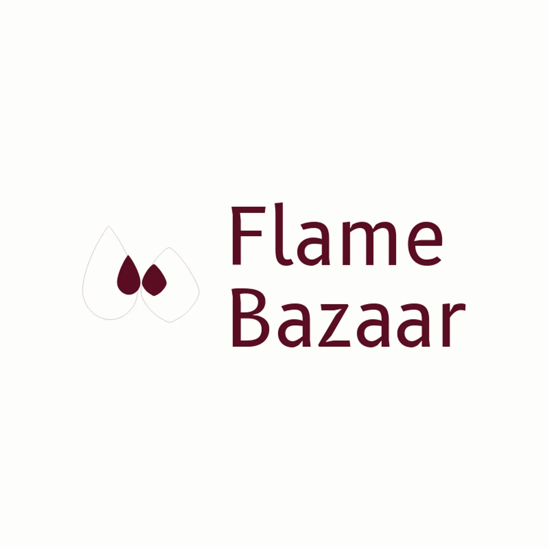 Flame Bazaar logo for saree