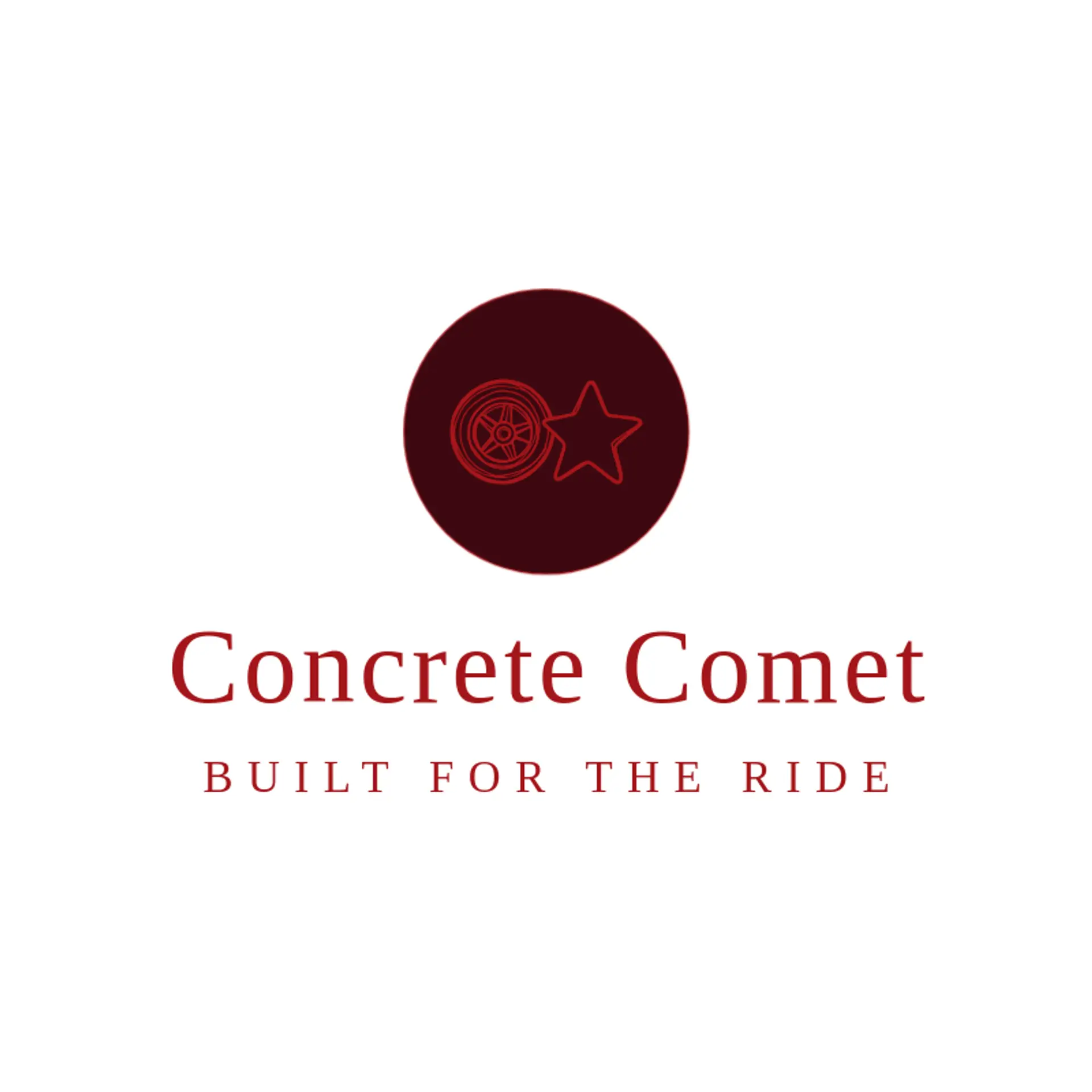 Concrete Comet logo for skate