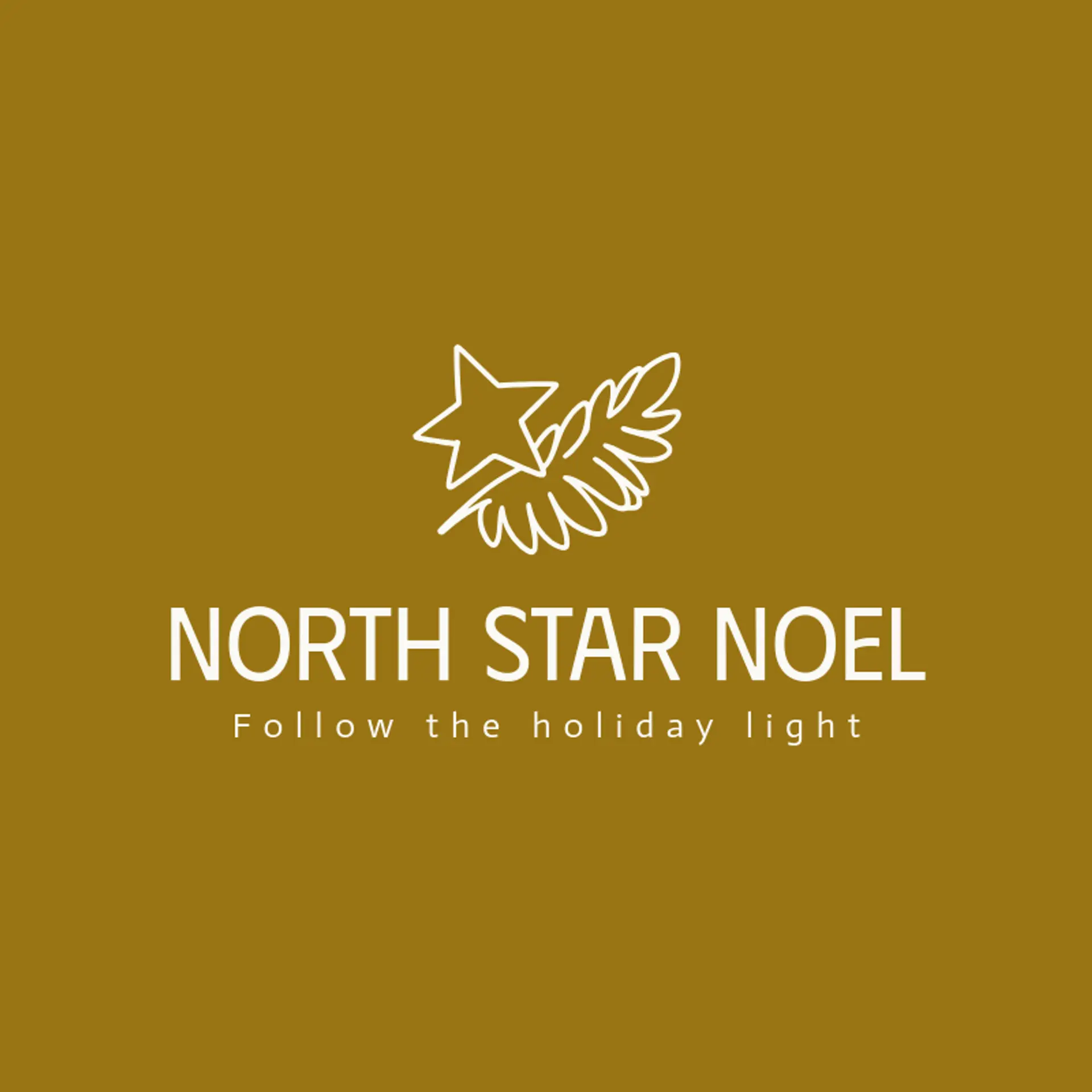 North Star Noel logo for christmas