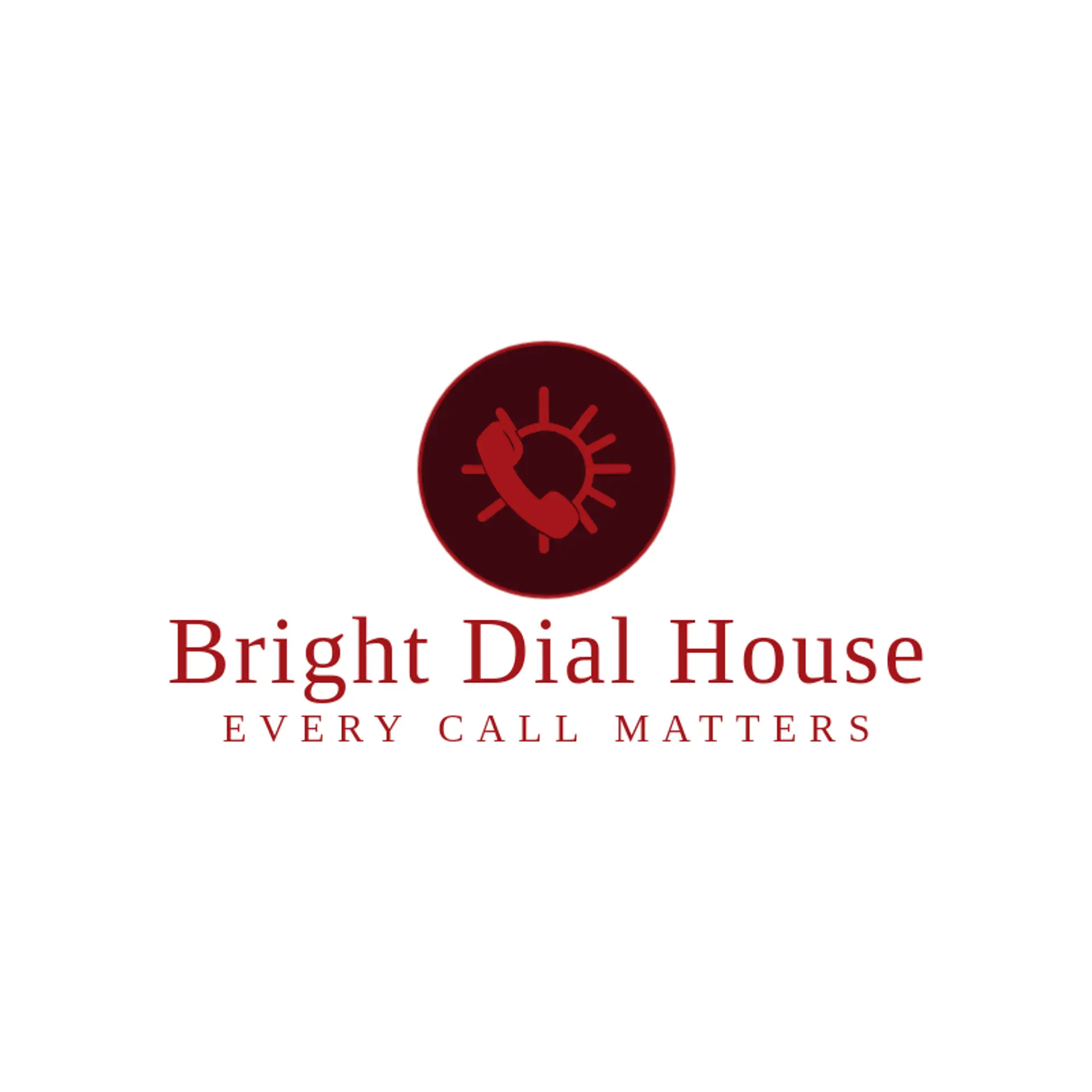 Bright Dial House logo for telephone