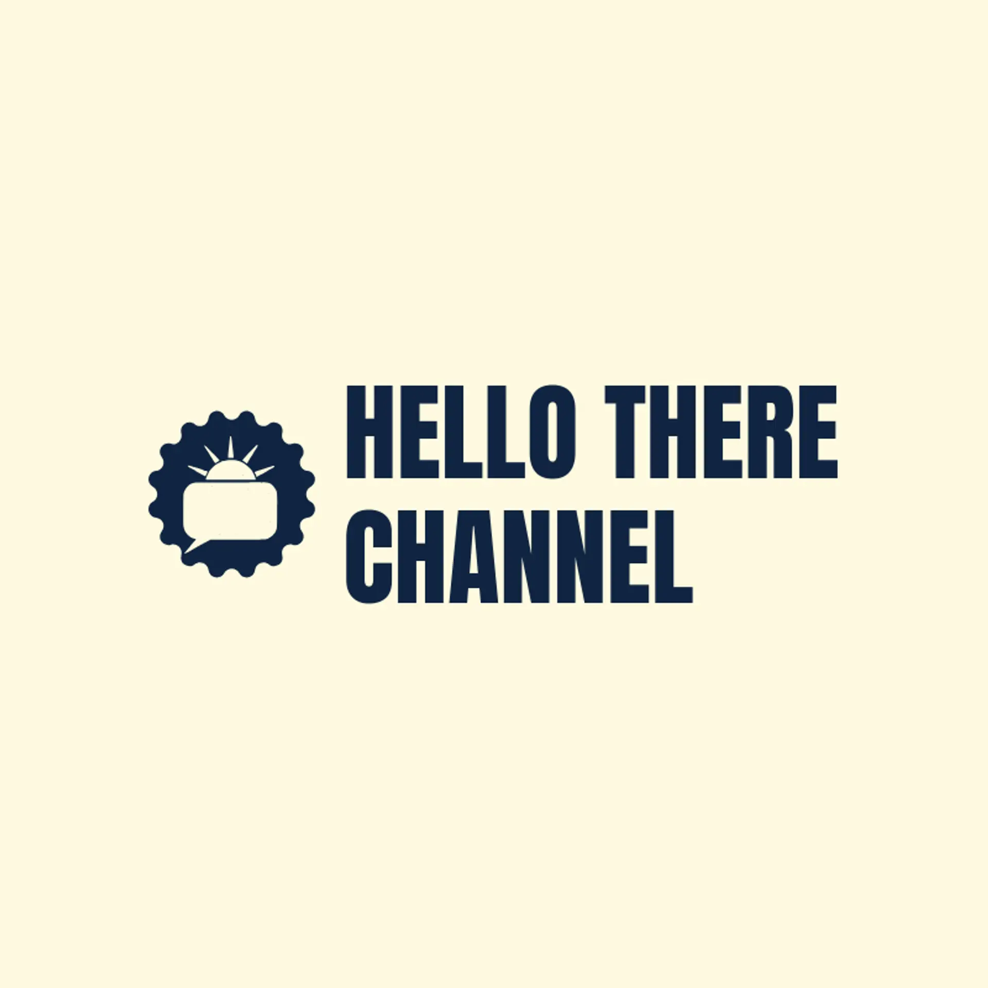 Hello There Channel logo for vlog