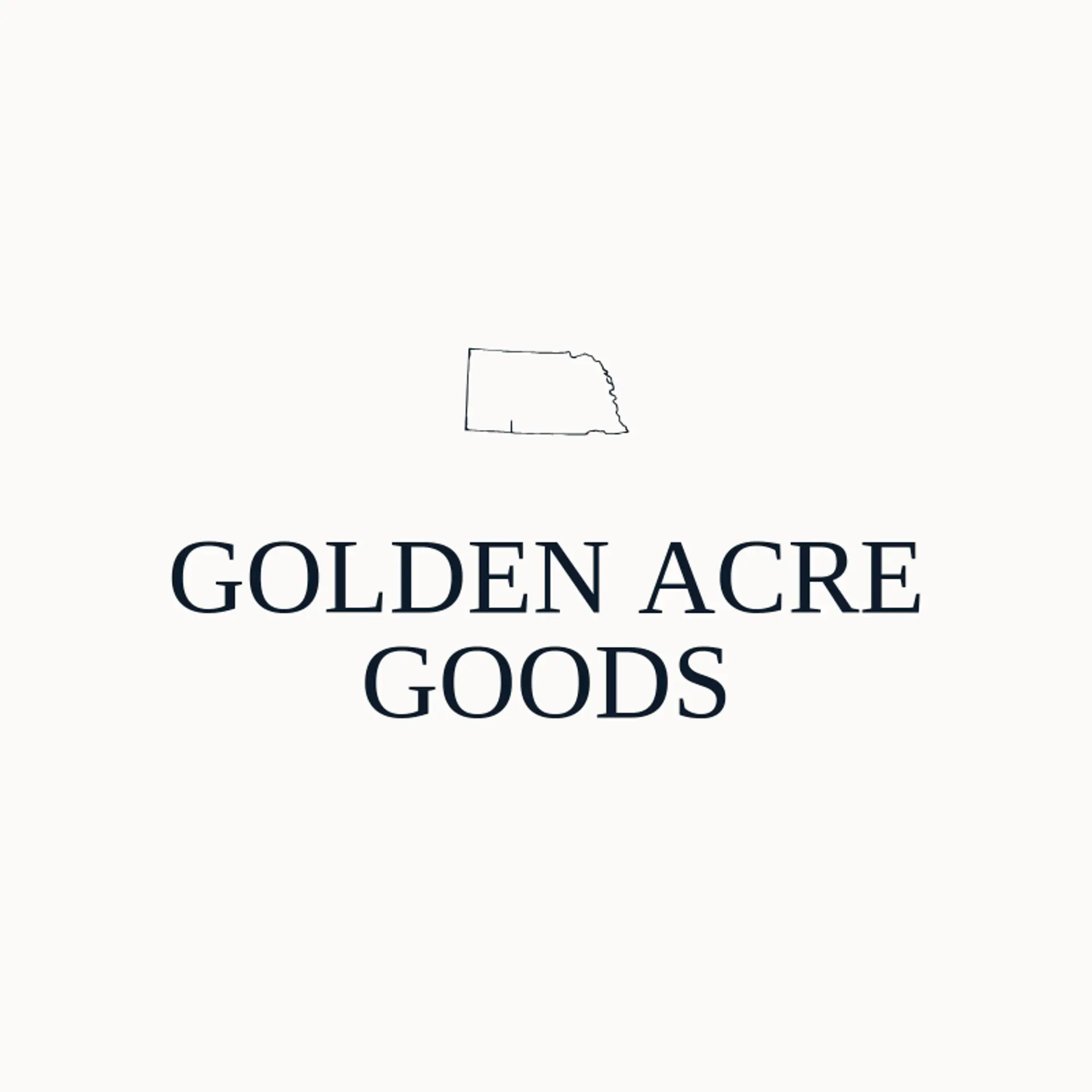 Golden Acre Goods logo for nebraska