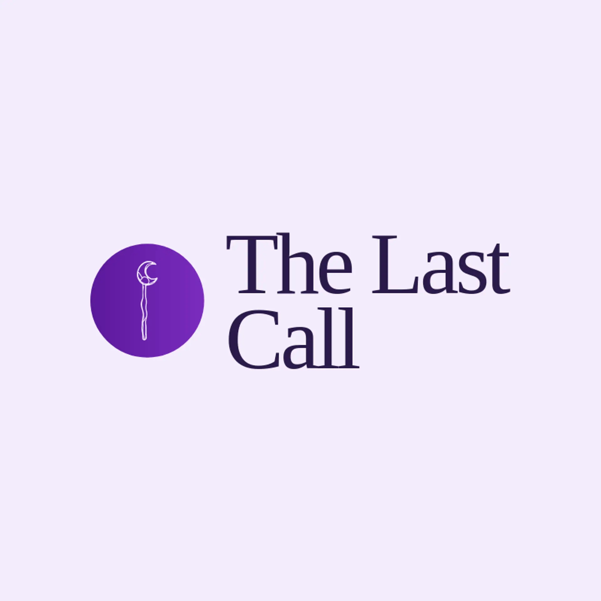 The Last Call logo for speakeasy
