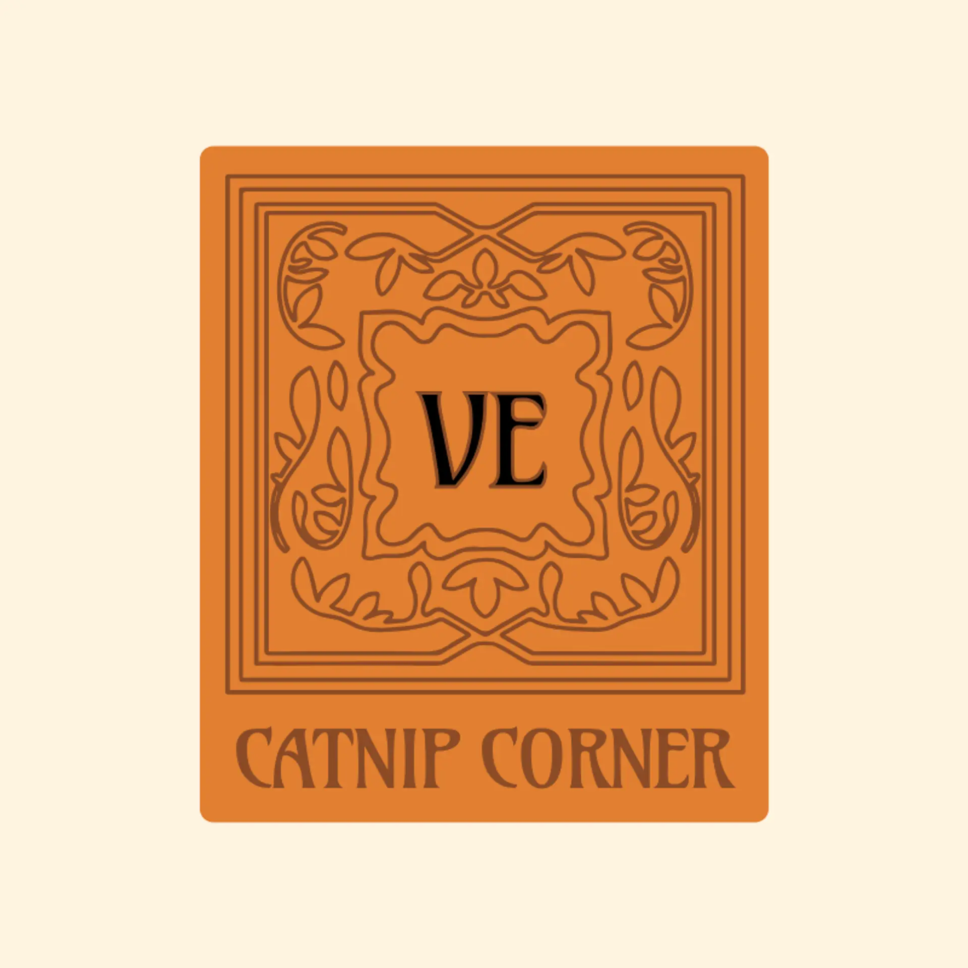 Catnip Corner logo for cat cafe