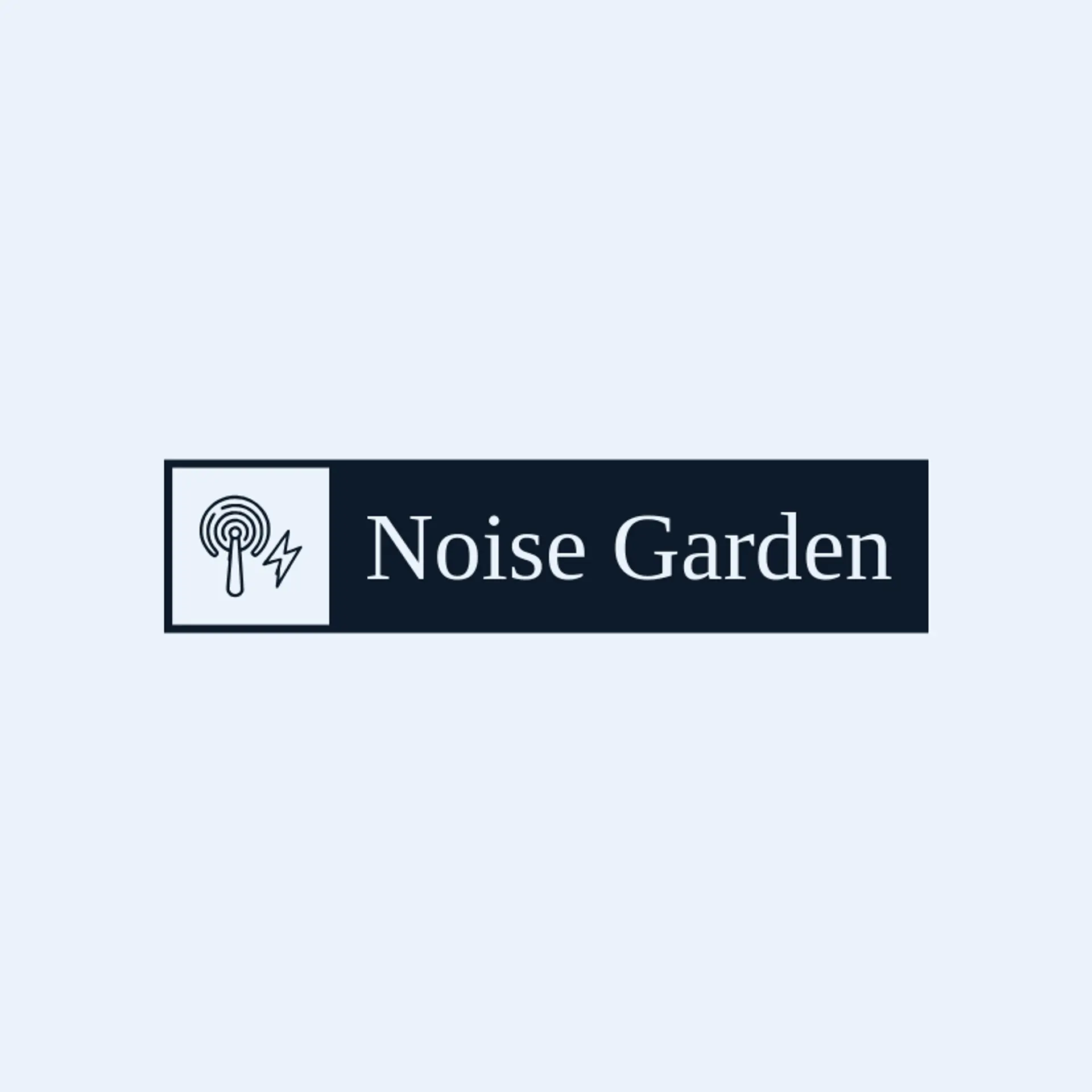 Noise Garden logo for static