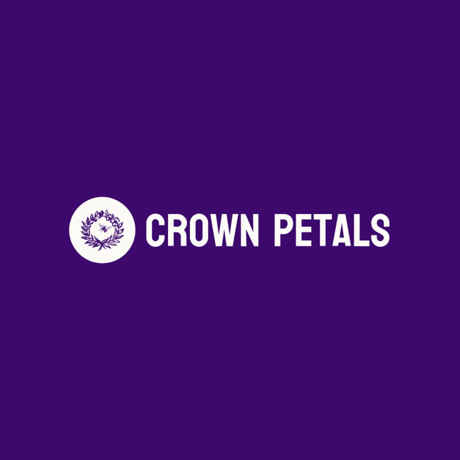 Crown Petals logo for flower