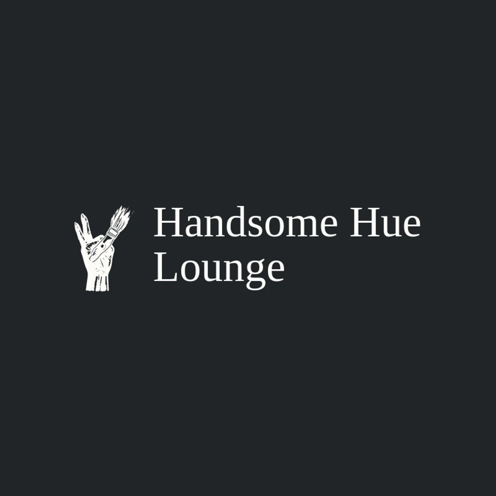 Handsome Hue Lounge logo for nails