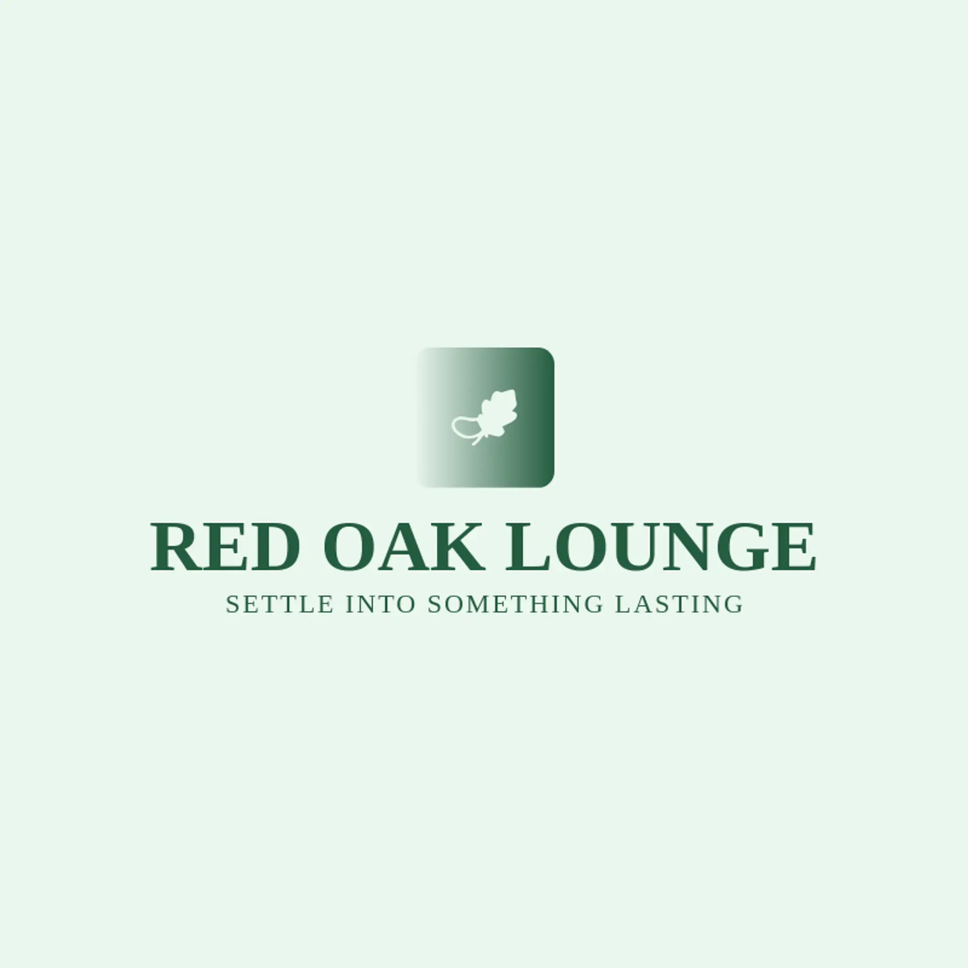 Red Oak Lounge logo for cigar