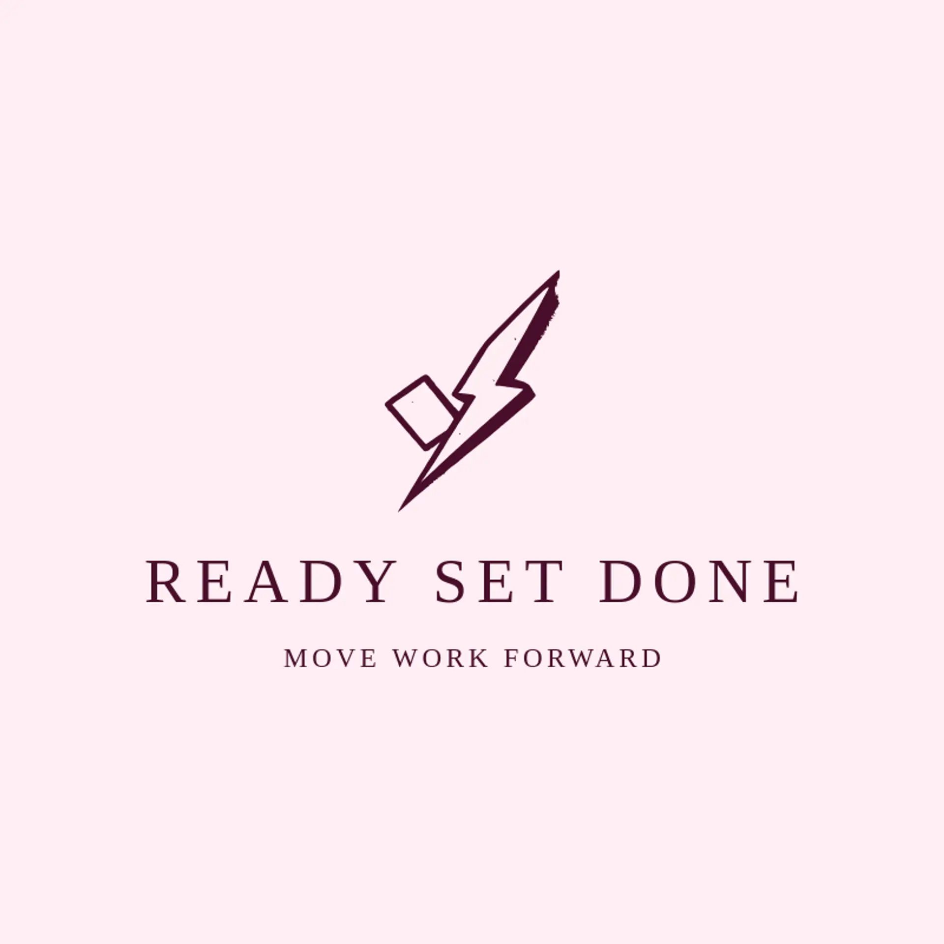 Ready Set Done logo for check mark